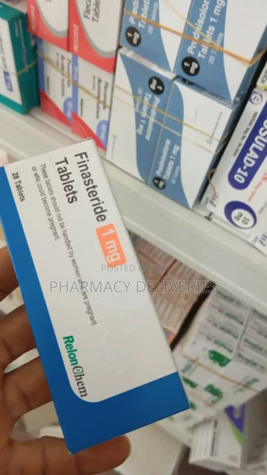 Finisteride 1mg for Treatment for Hair Loss or Baldness