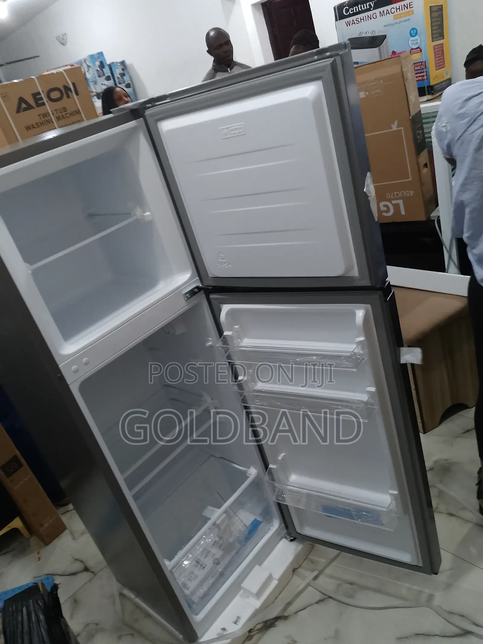 Avaliable Double Door 154L Hisense Refrigerator (REF200DR)