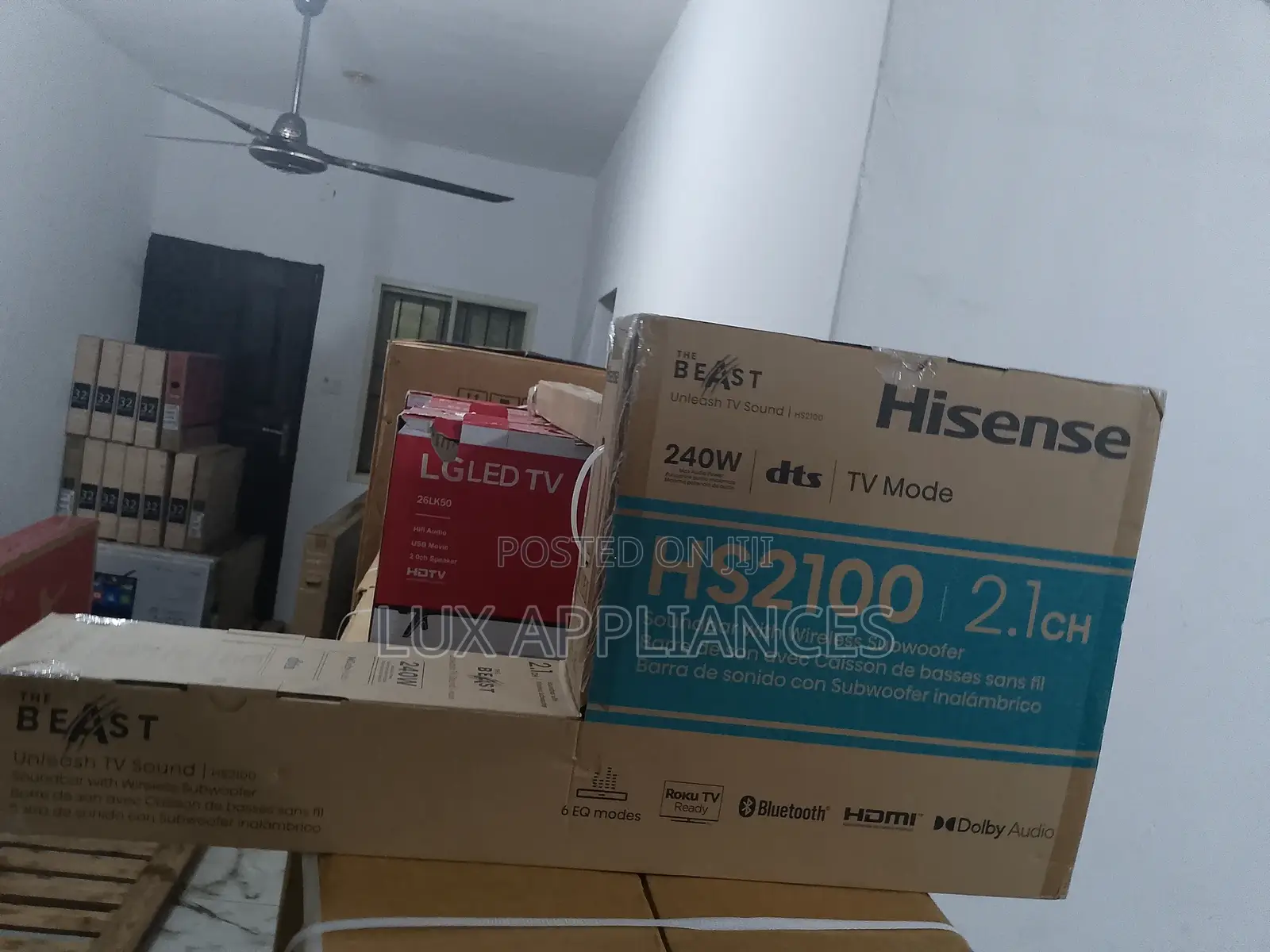 Available Hisense 240watts Sound Bar