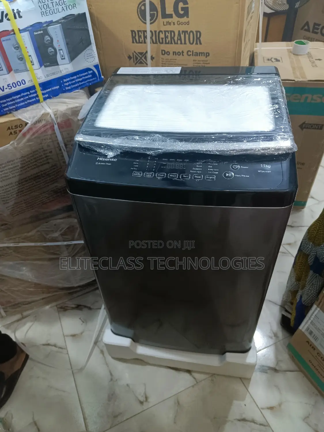 Standard Hisense 8kg Automatic Washing Machine WM802WTJA.