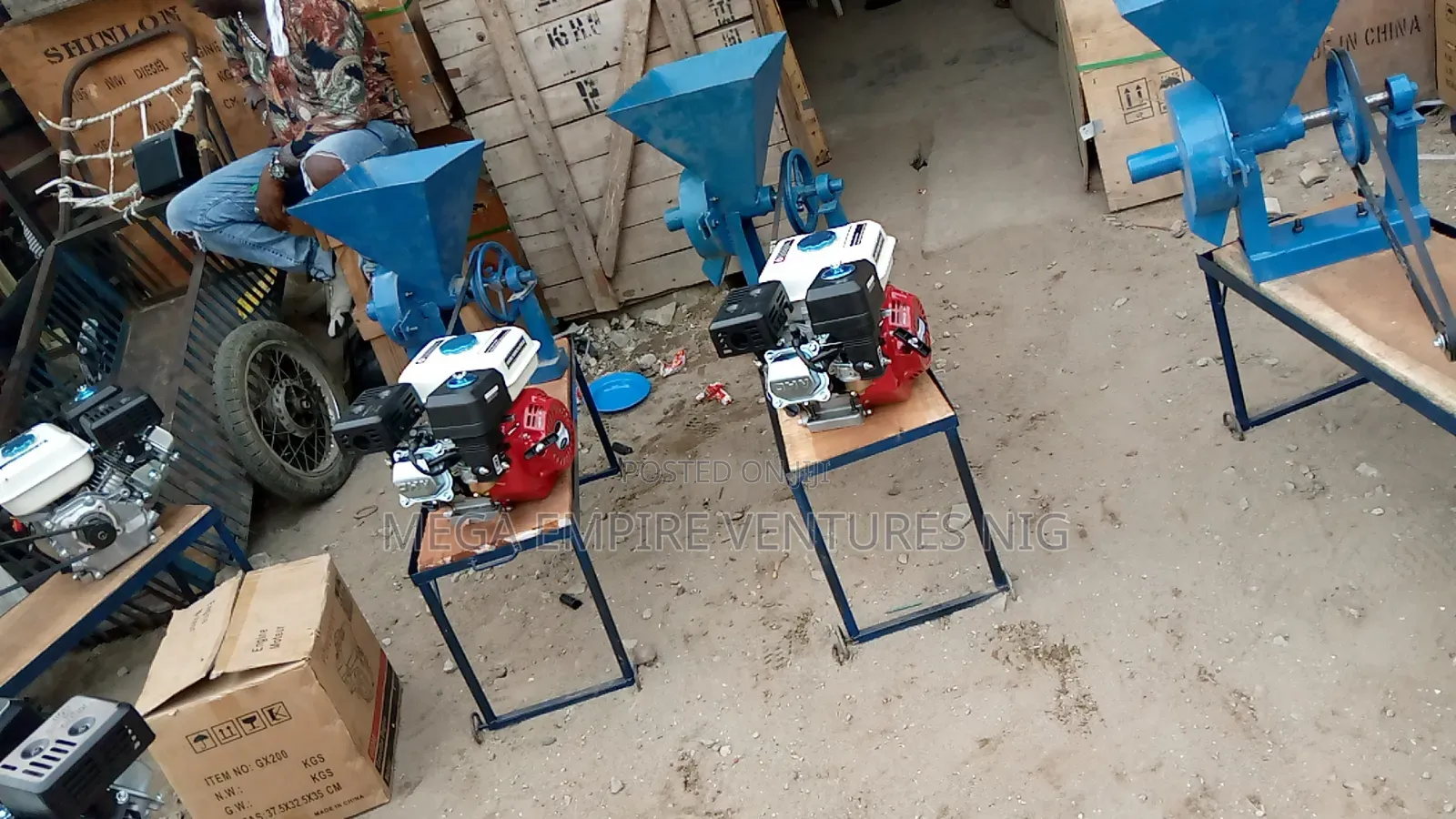 Petrol Grinder