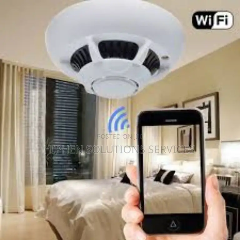 Smoke Detector Hidden Camera