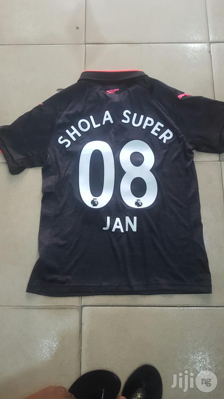 Arsenal Away Jersey With Customization