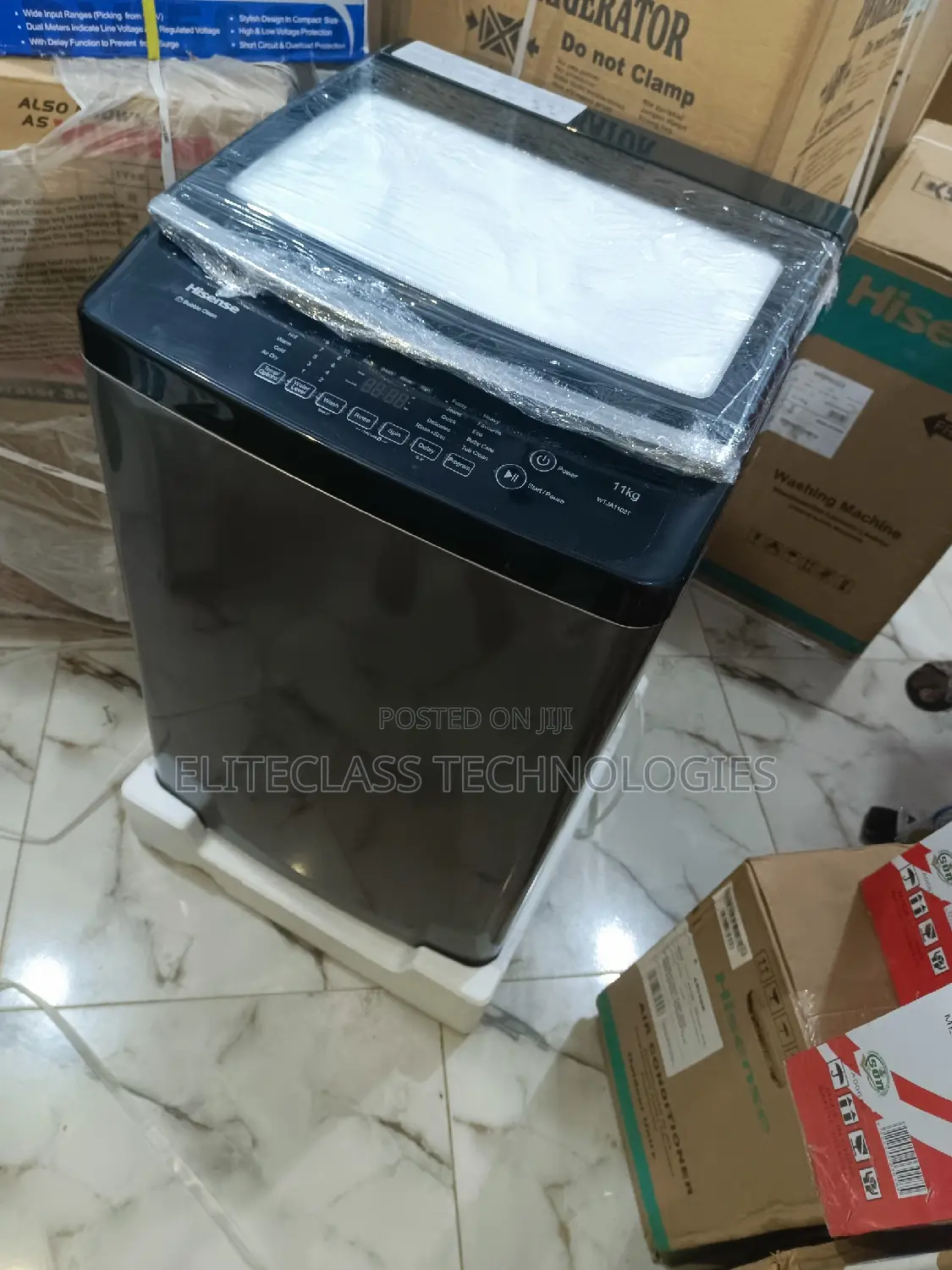 Admirable Hisense 8kg Automatic Washing Machine WM802WTJA.