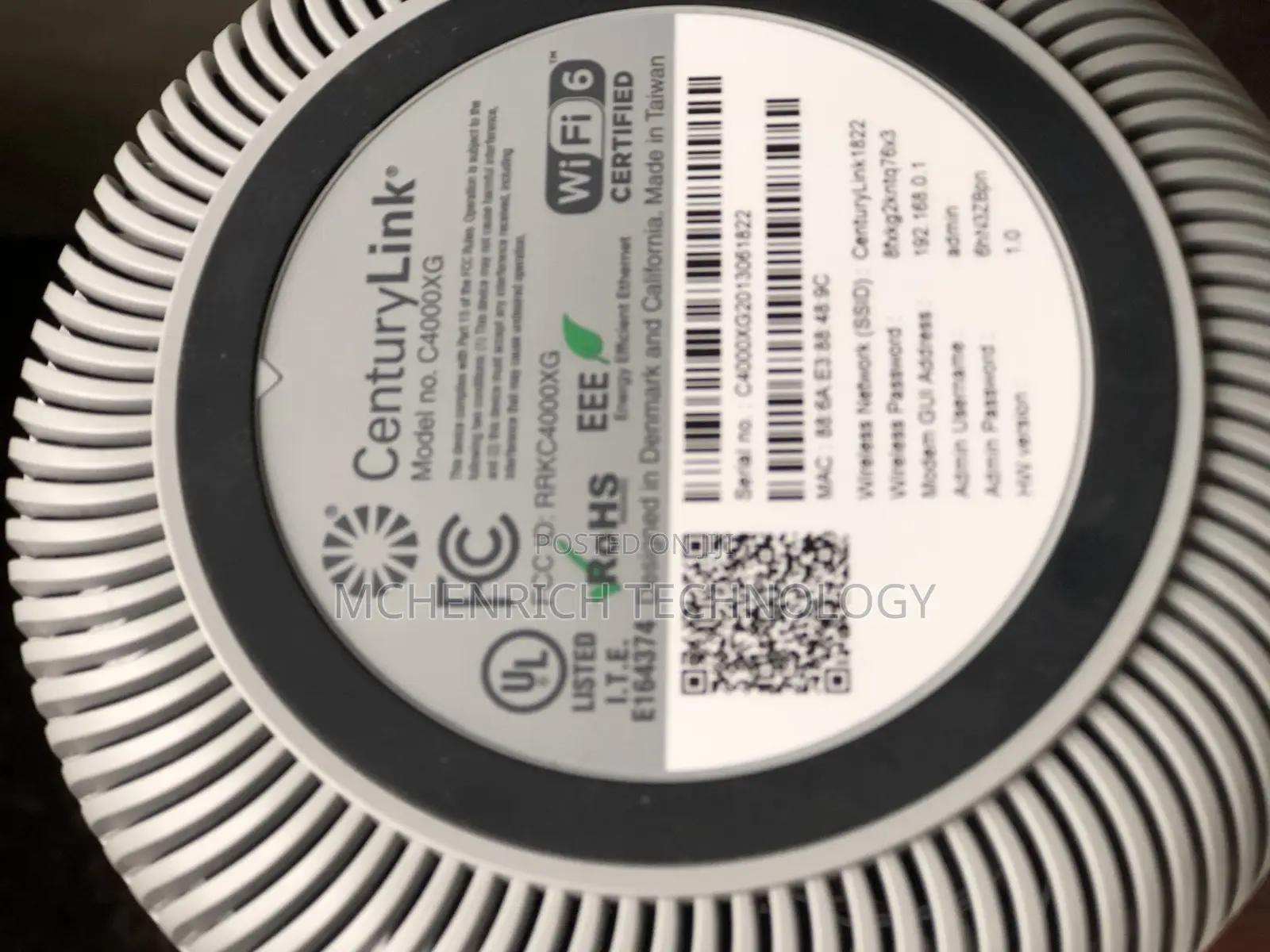 Century Wifi 6 Band Router