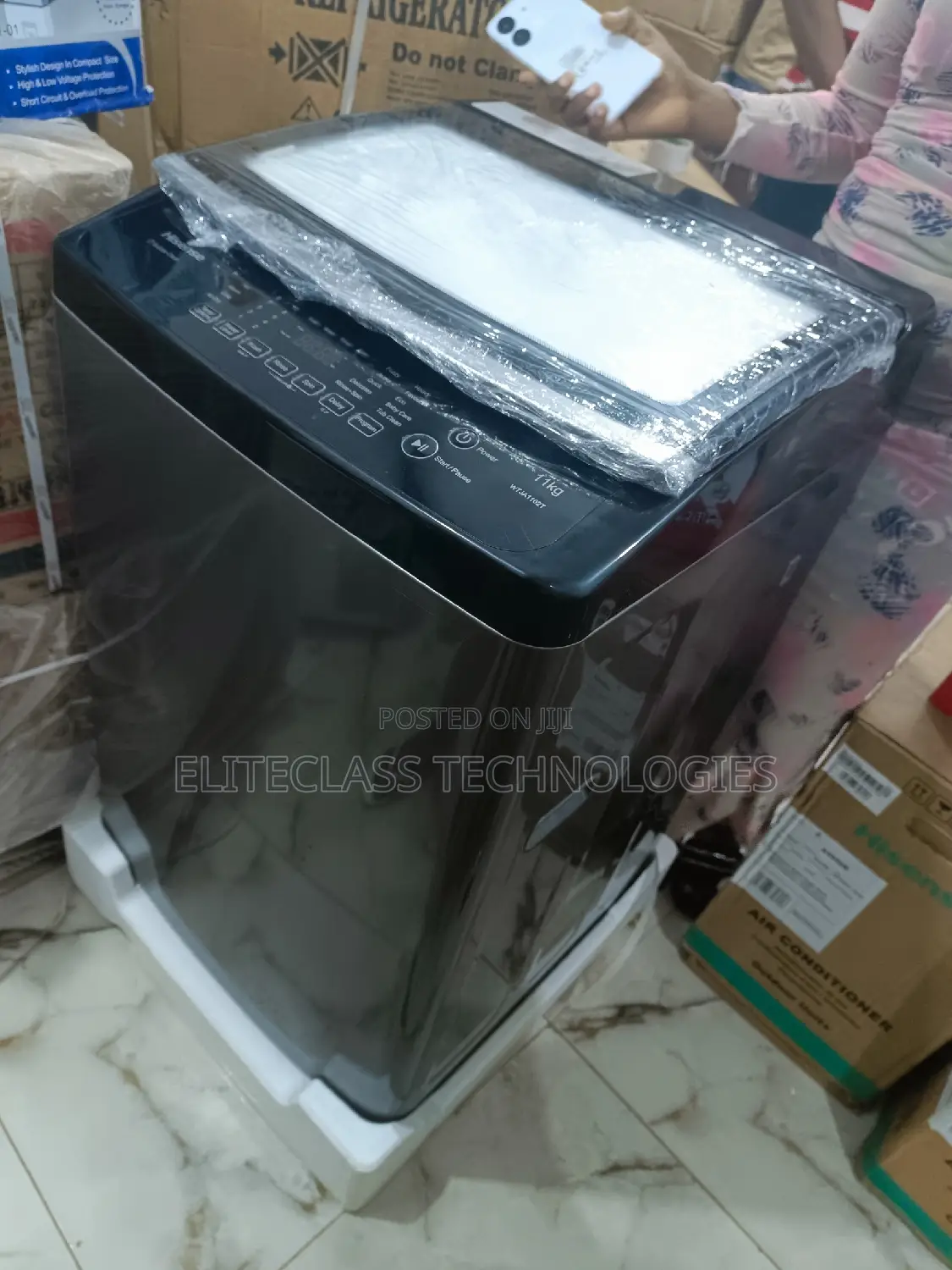 Convinent Hisense 8kg Automatic Washing Machine WM802WTJA