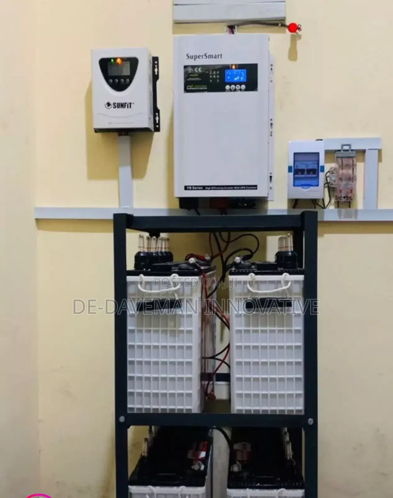 5kva Inverter System With Solar Panels