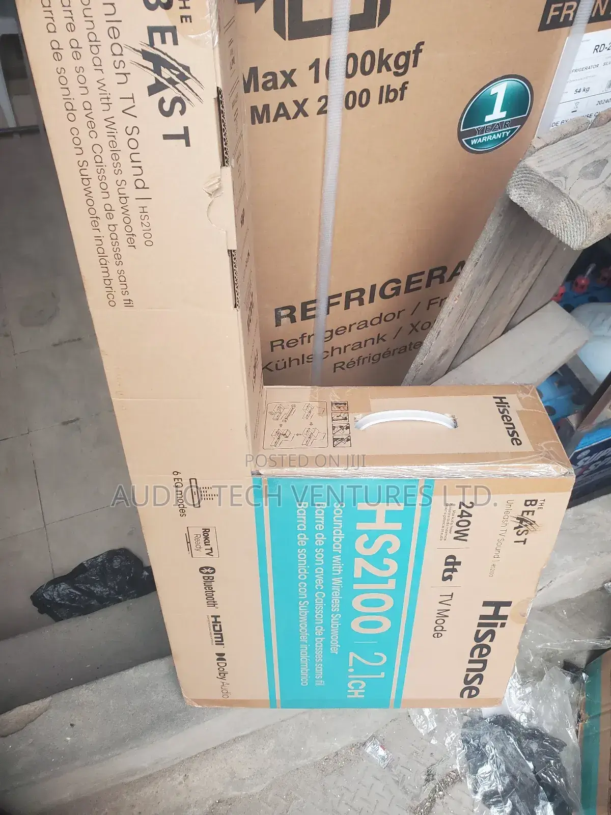 Hisense Soundbar Hs2100 240W