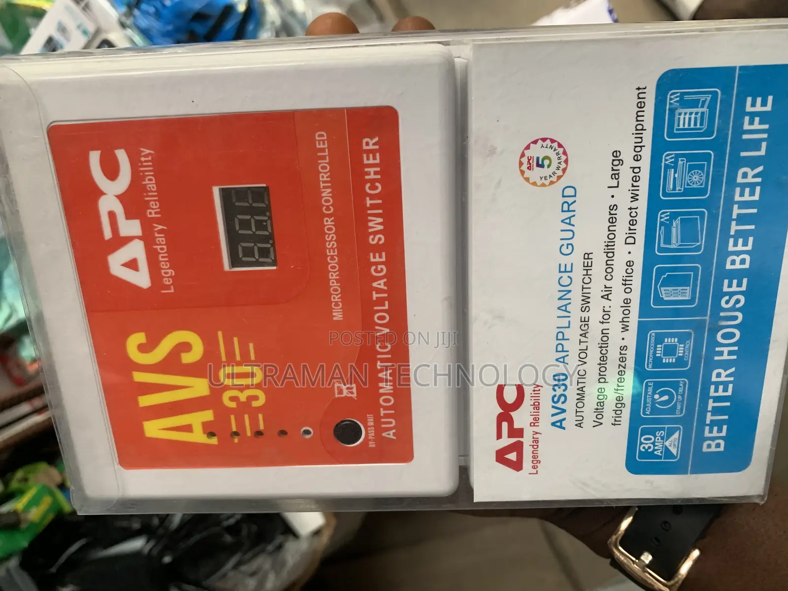 AVS 30ahs (Automatic Voltage Switcher)