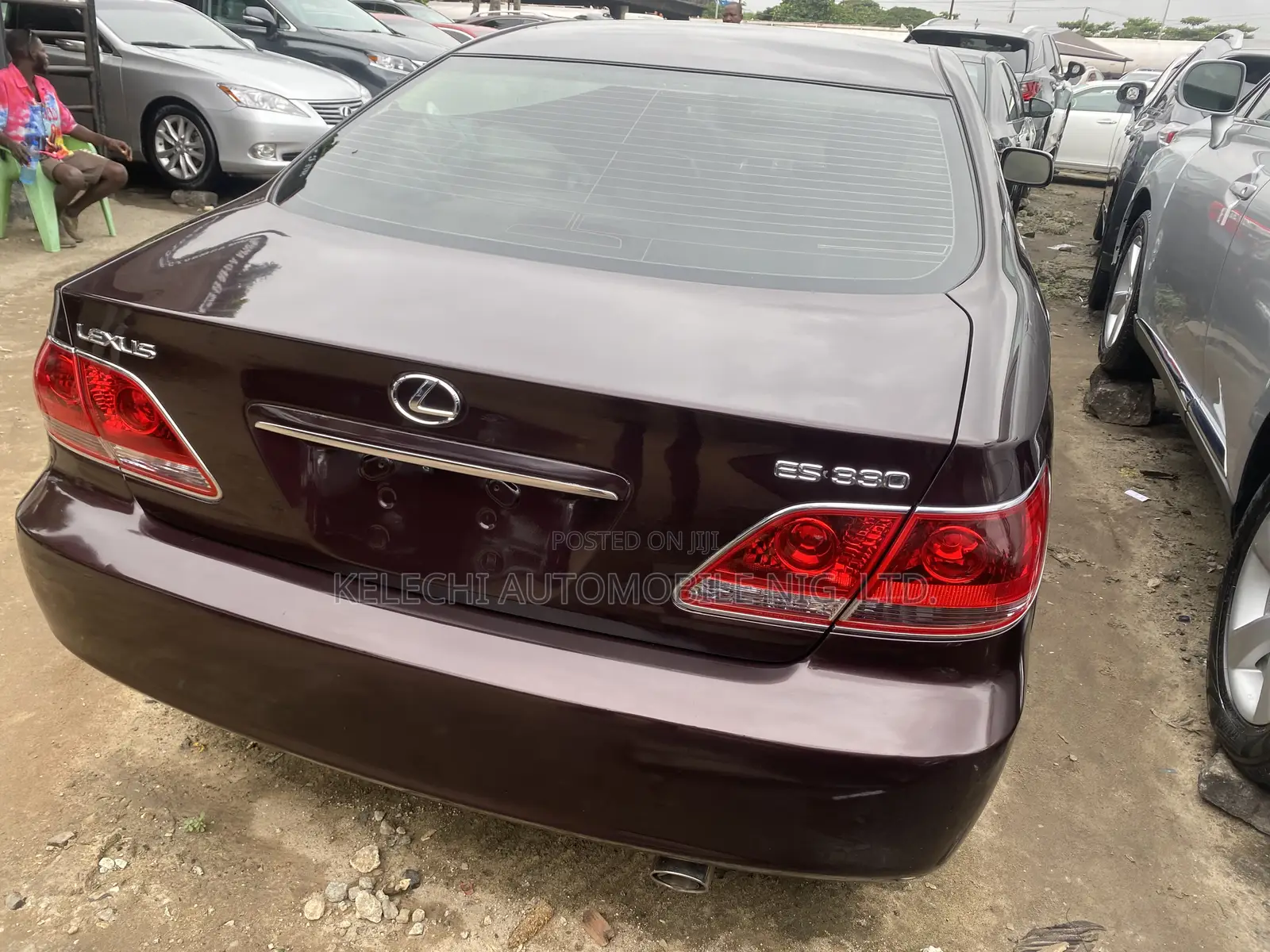 Lexus ES 330 2005 Burgundy
