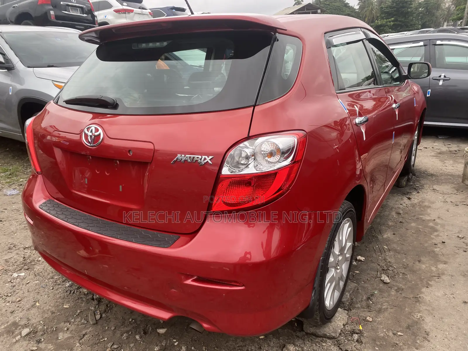 Toyota Matrix 2013 Red