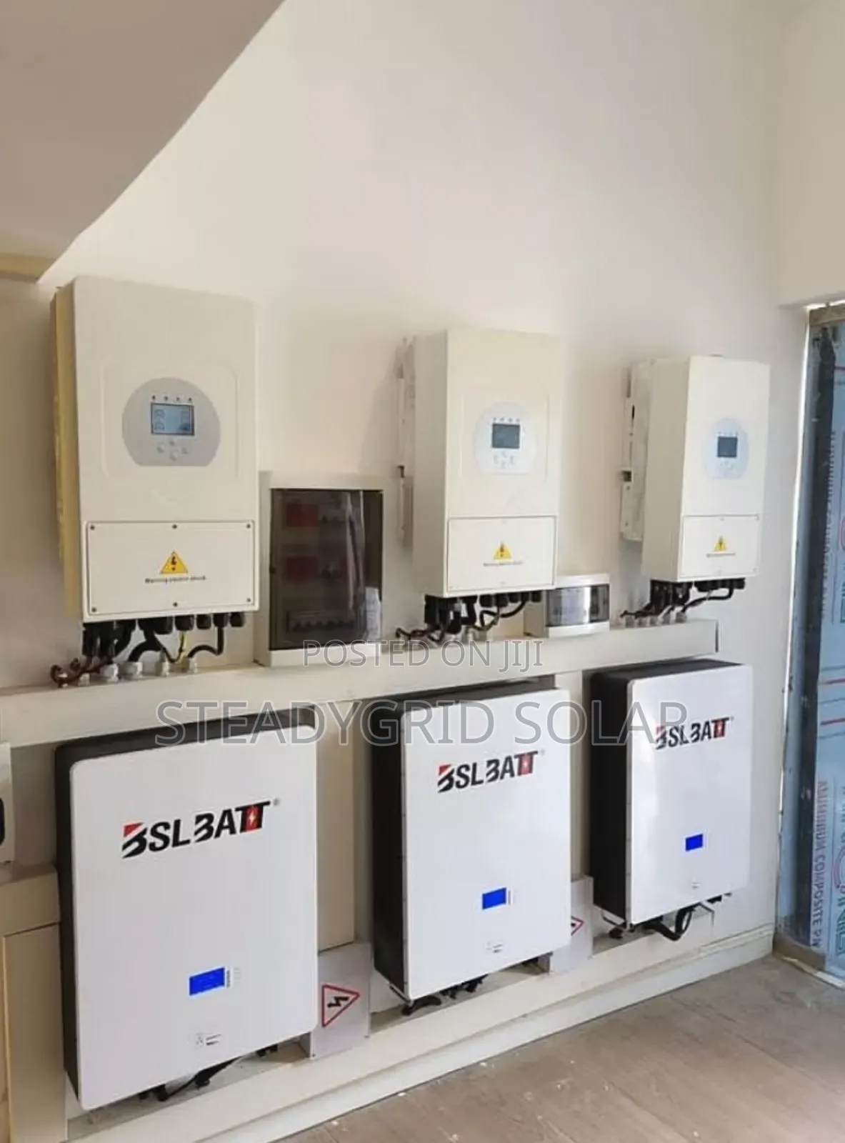 Extraordinarily Installed 30kva/30kwh Inverter Lithium Set