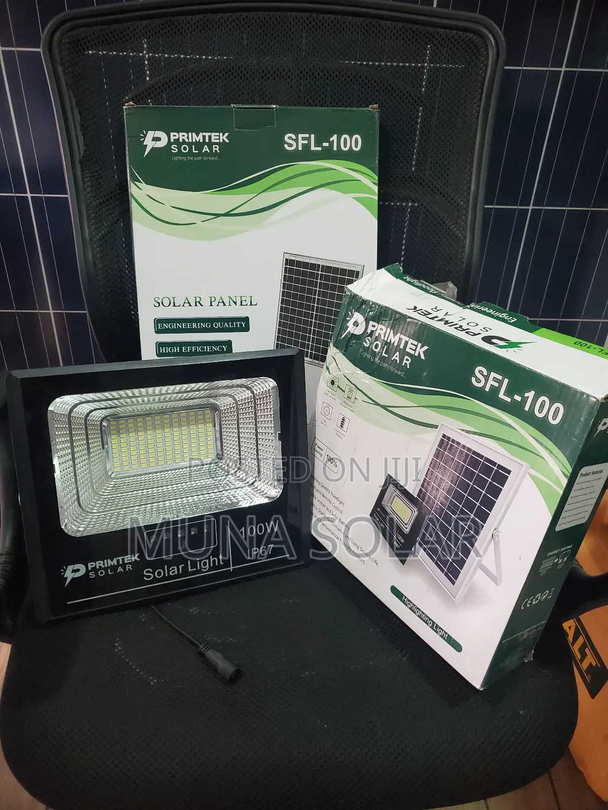 100watts Solar Flood Light