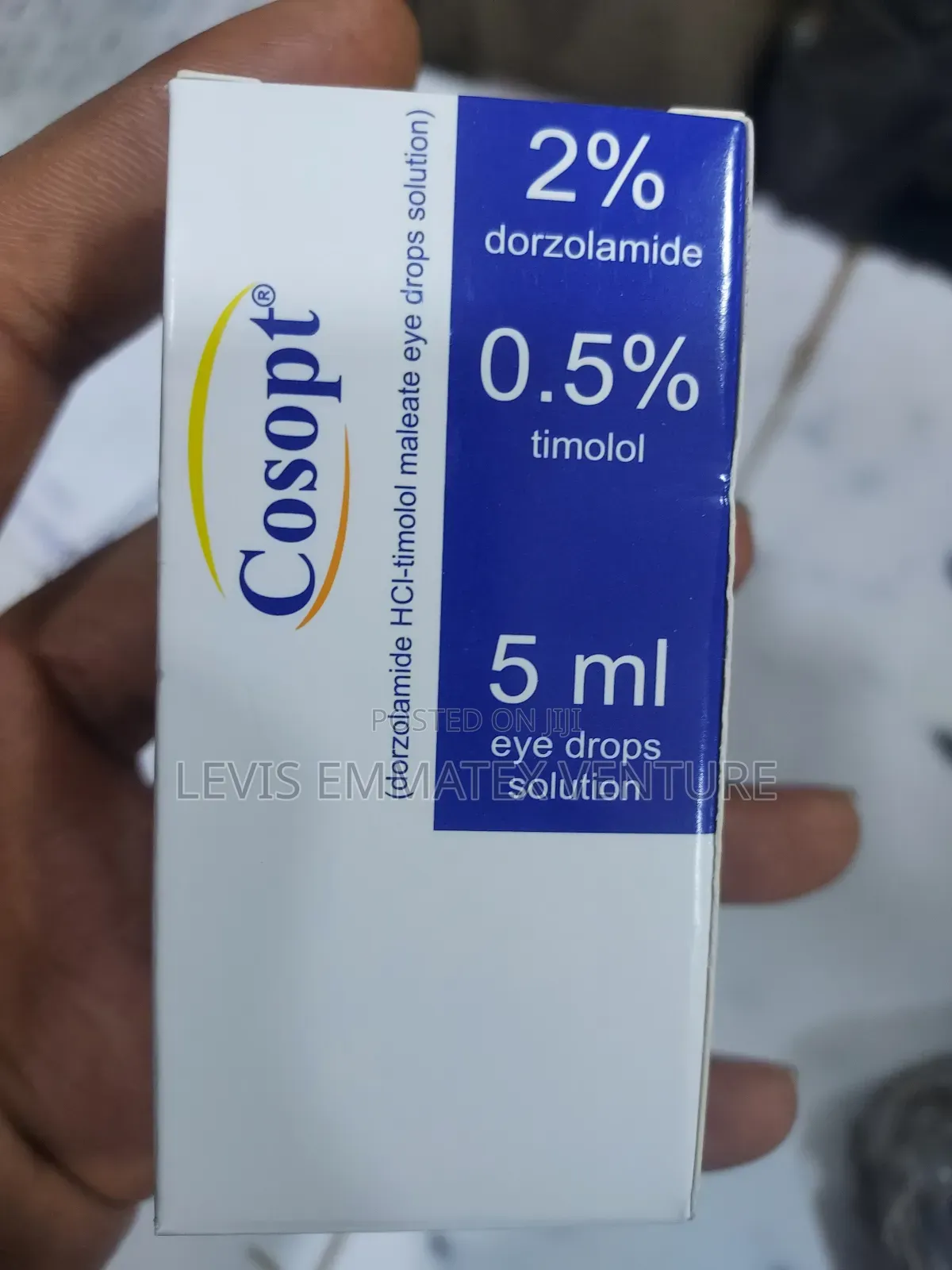 Cosopt (Dorzolamide Hydrochloride-timolol Maleate)