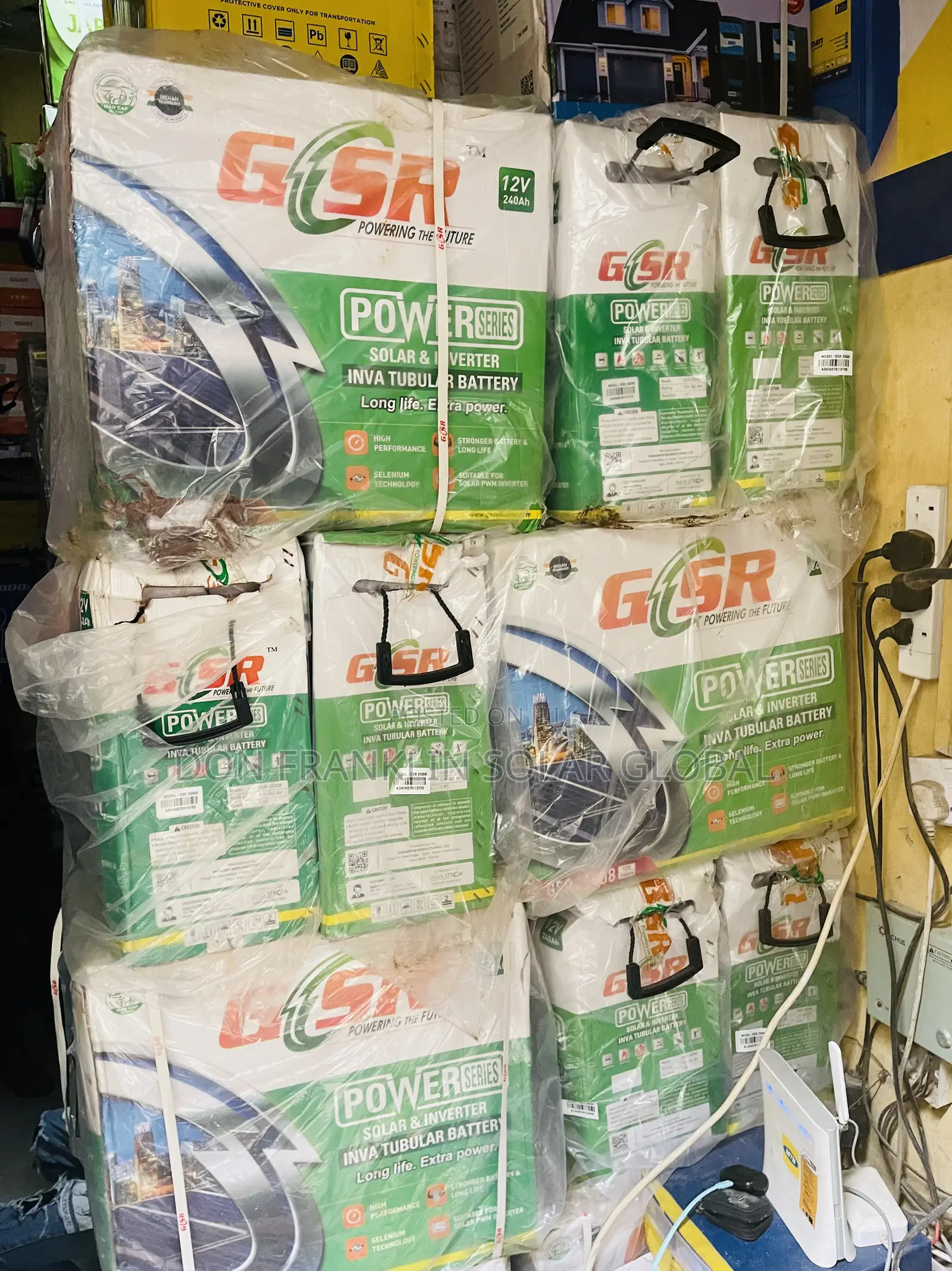 240ah GSR Tubular Solar Inverter Battery