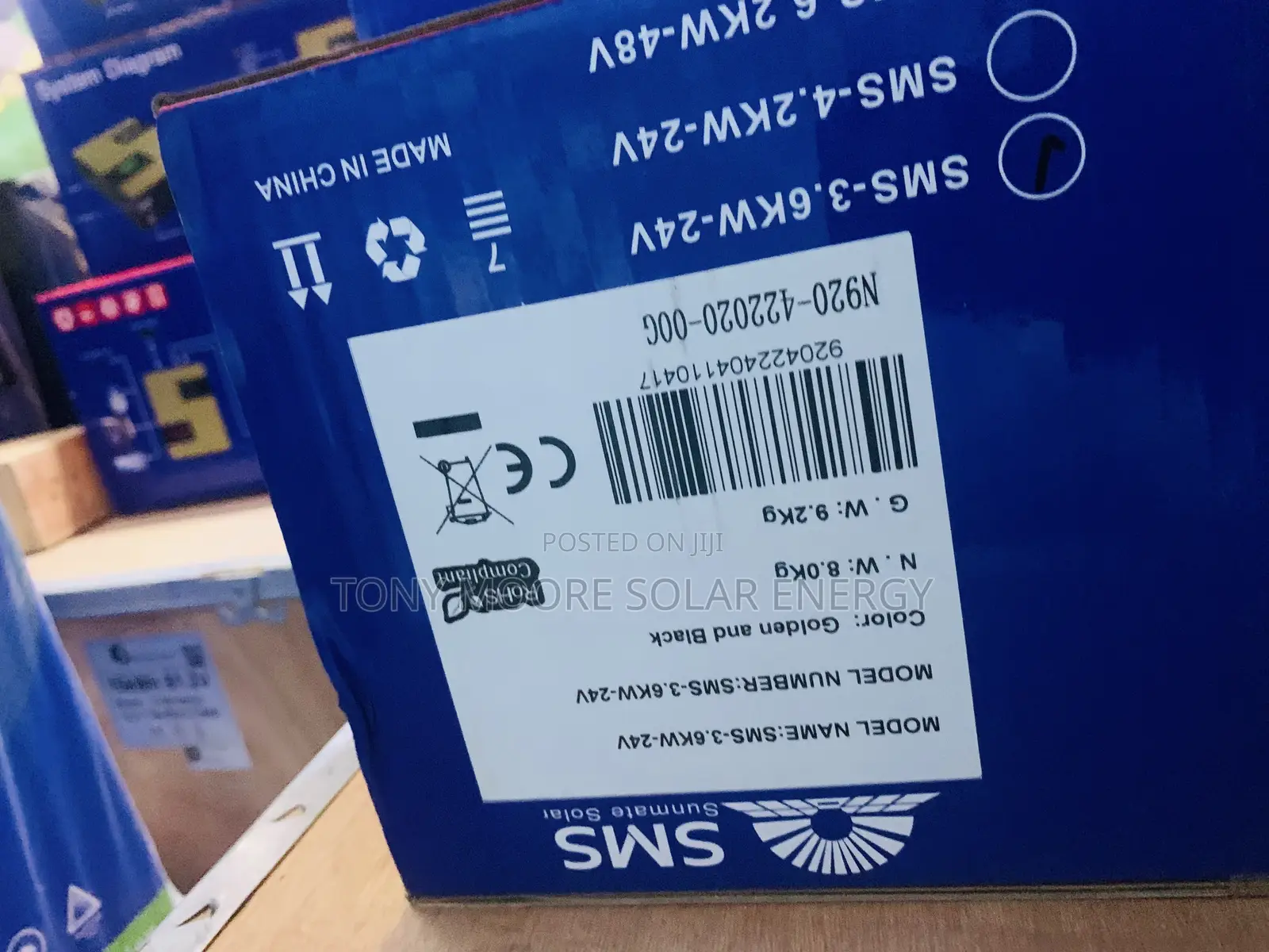 3.6kva 24v SMS Hybrid Inverter