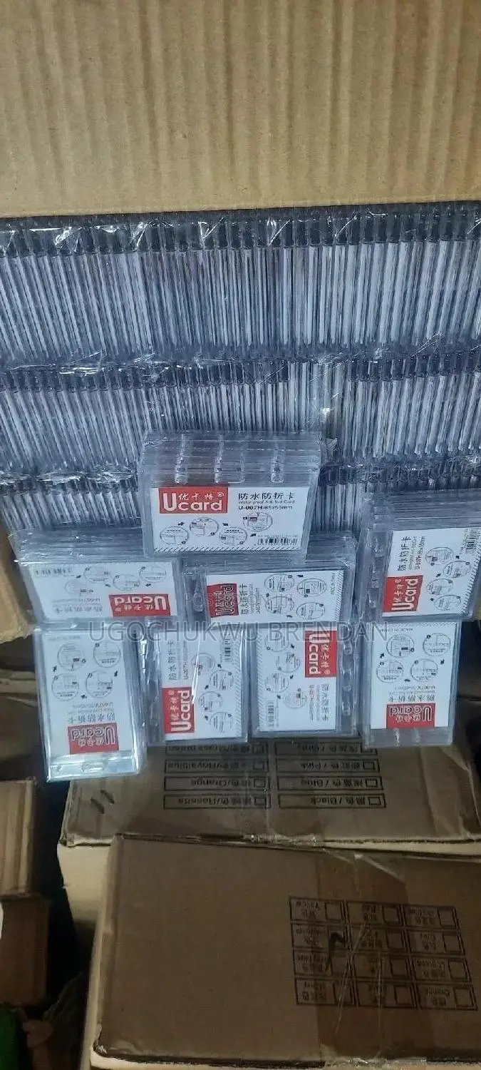 I'd Cards, Holders (Box of 200pcs 47,000)