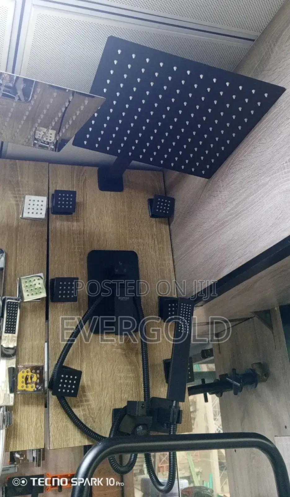 Conduit Shower Black 5 Ways Hot and Cold Mixer Tap
