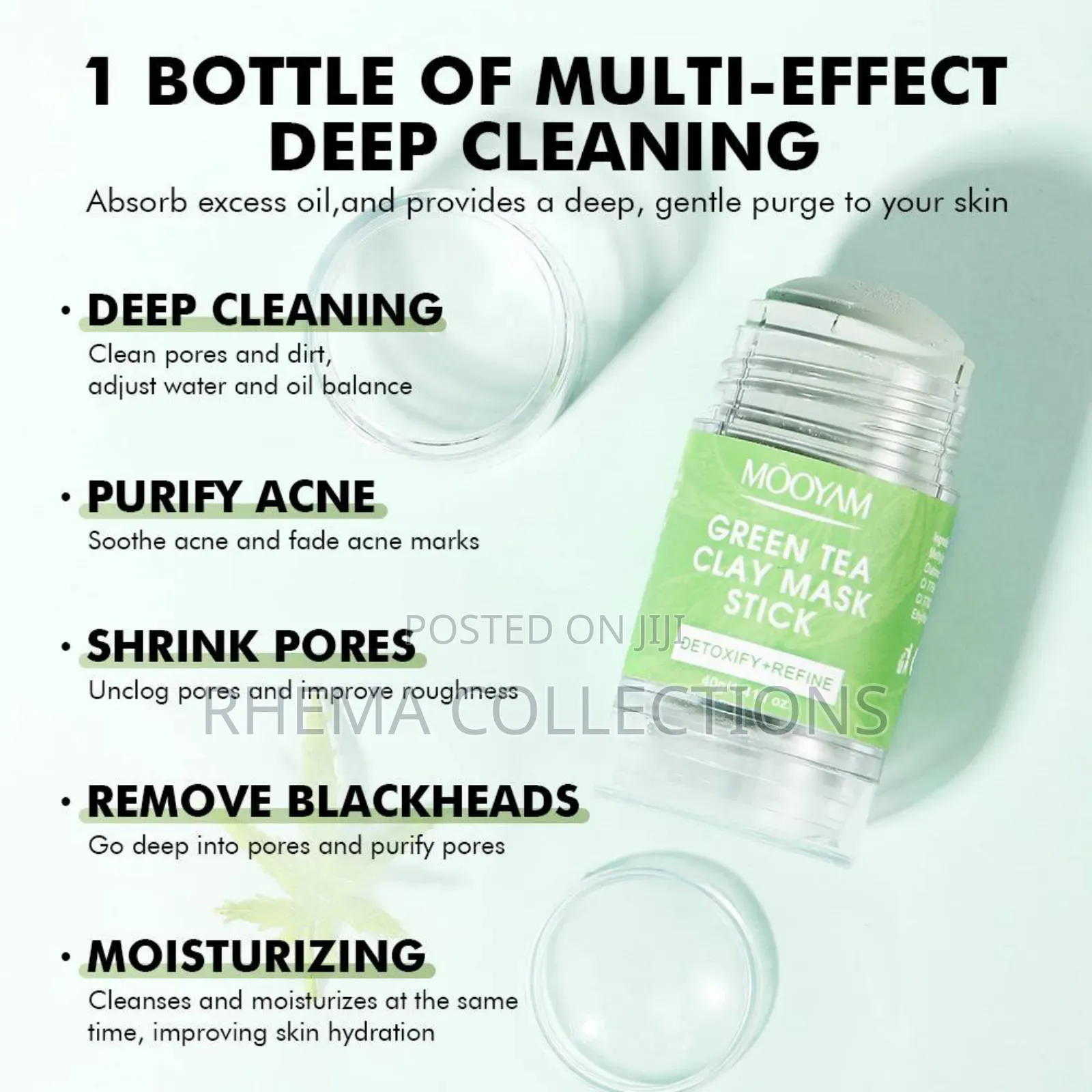 Green Tea Clay Mask Stick