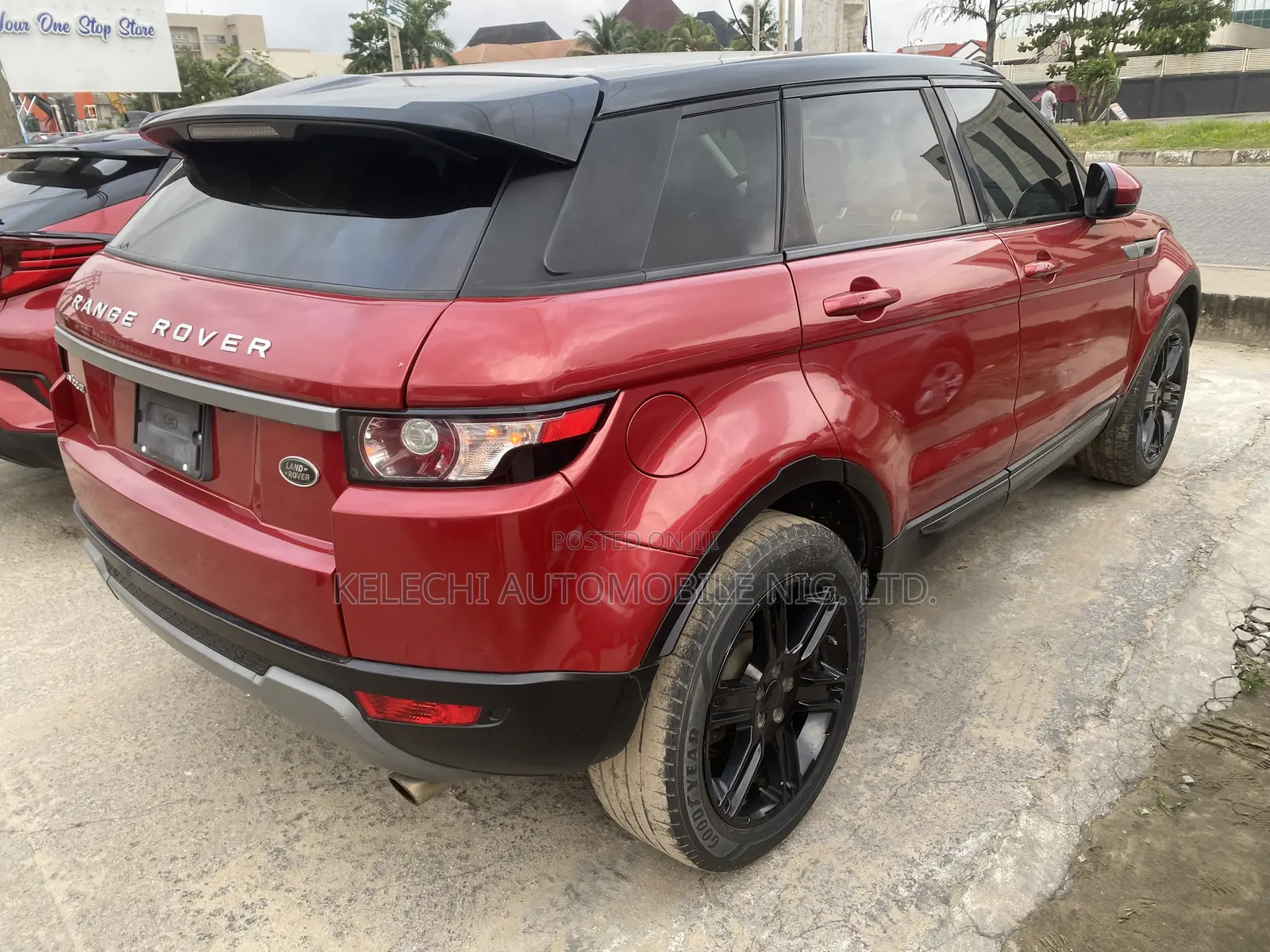 Land Rover Range Rover Evoque 2015 Red