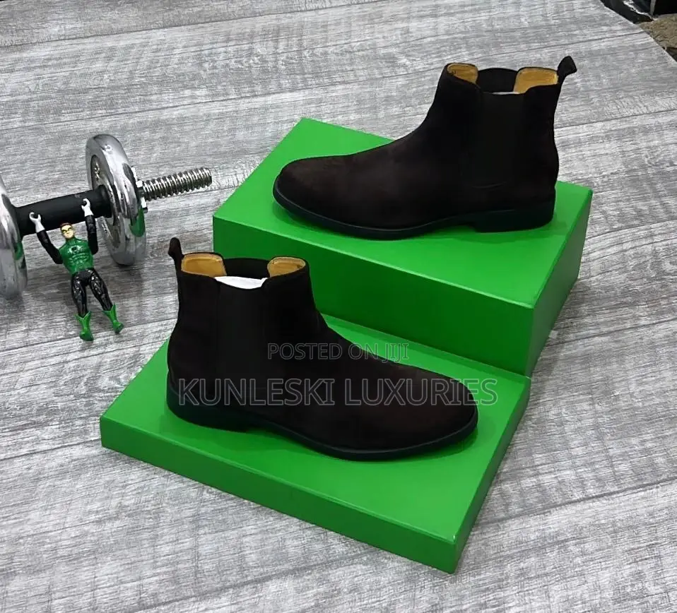 Original Clarks Elastic Suede Ankle Shoe Collections for Men