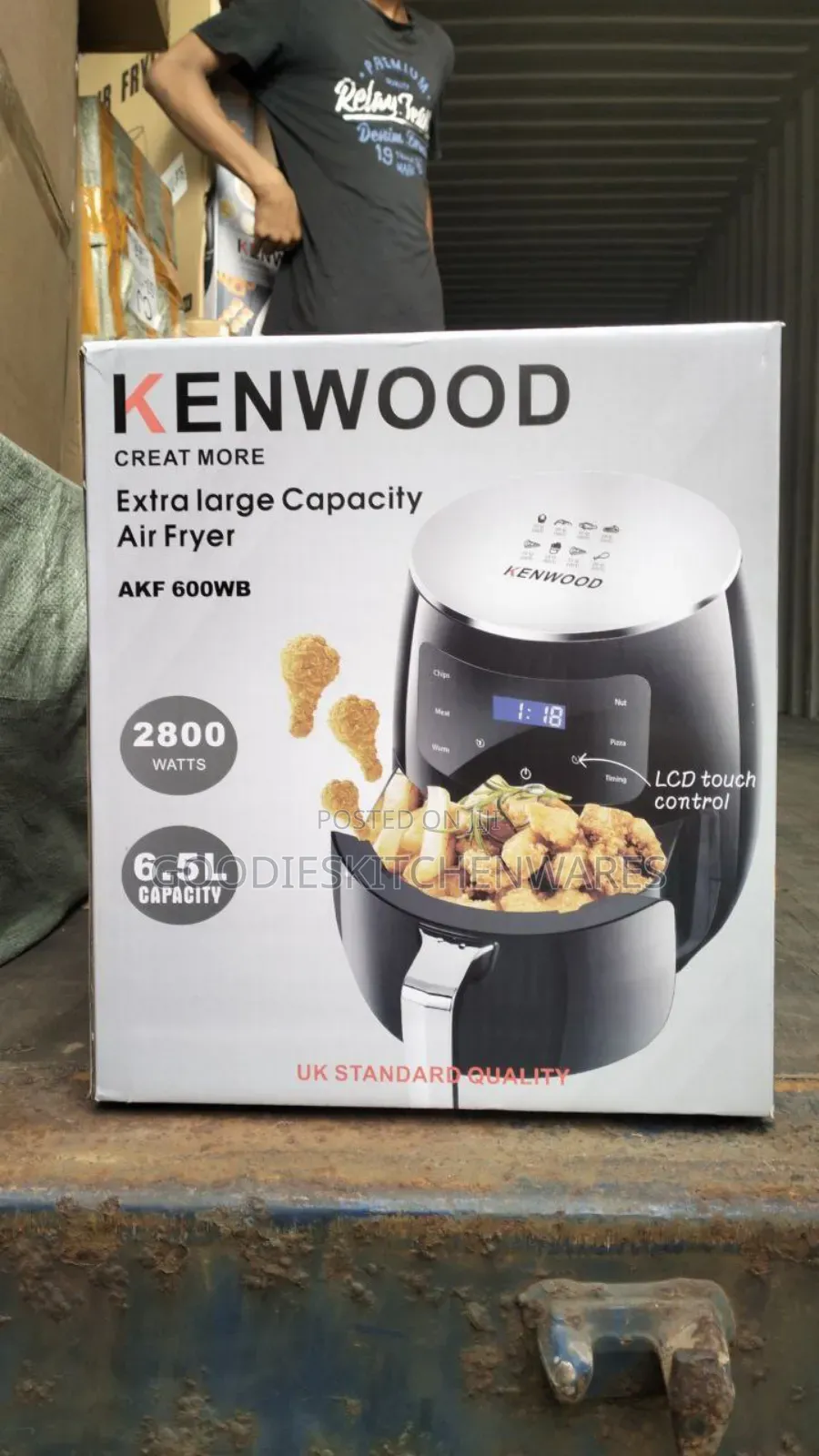 Kenwood Air Fryer Digital 6.5 Liters