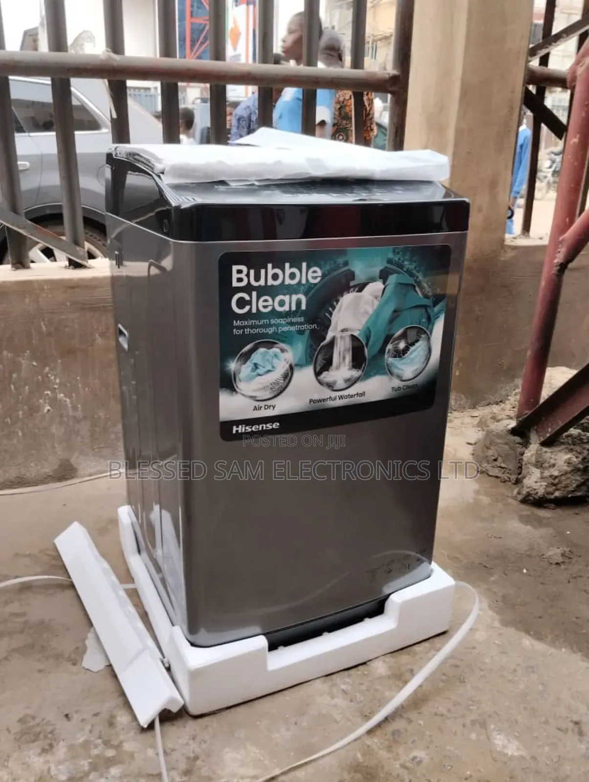 2024 >Hisense Wash and Spin 8kg ( Bubble Clean ) Automatic