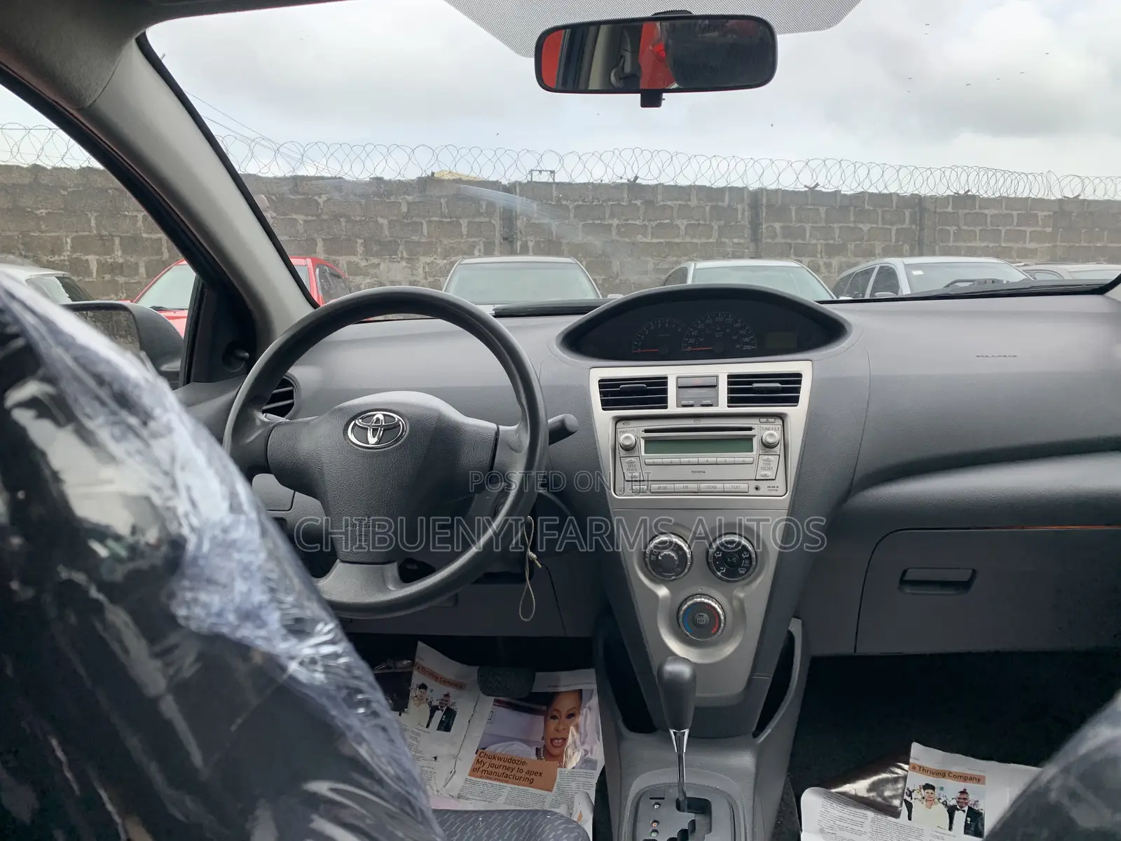 Toyota Yaris 2008 Blue