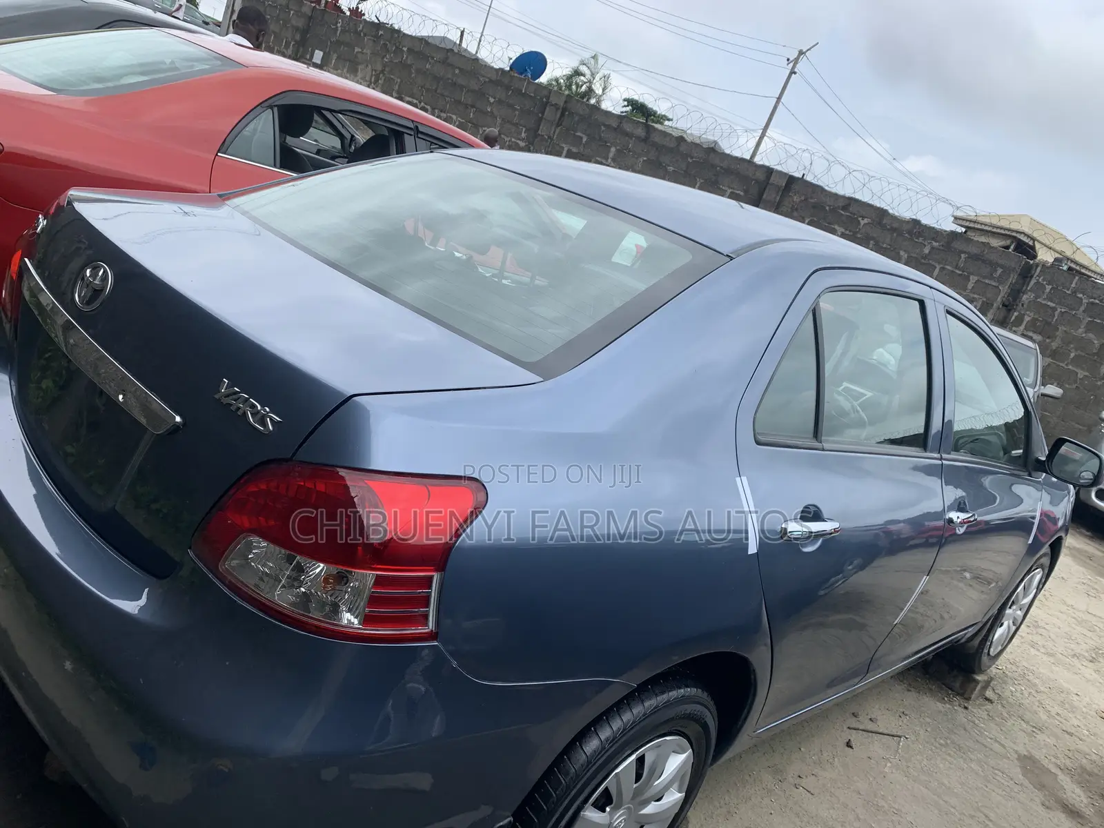 Toyota Yaris 2008 Blue