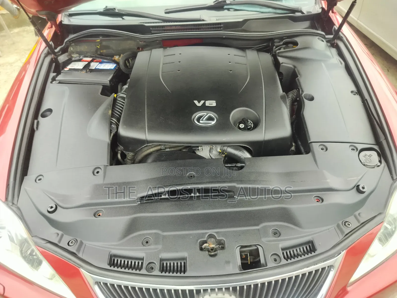 Lexus IS 250 2008 Red
