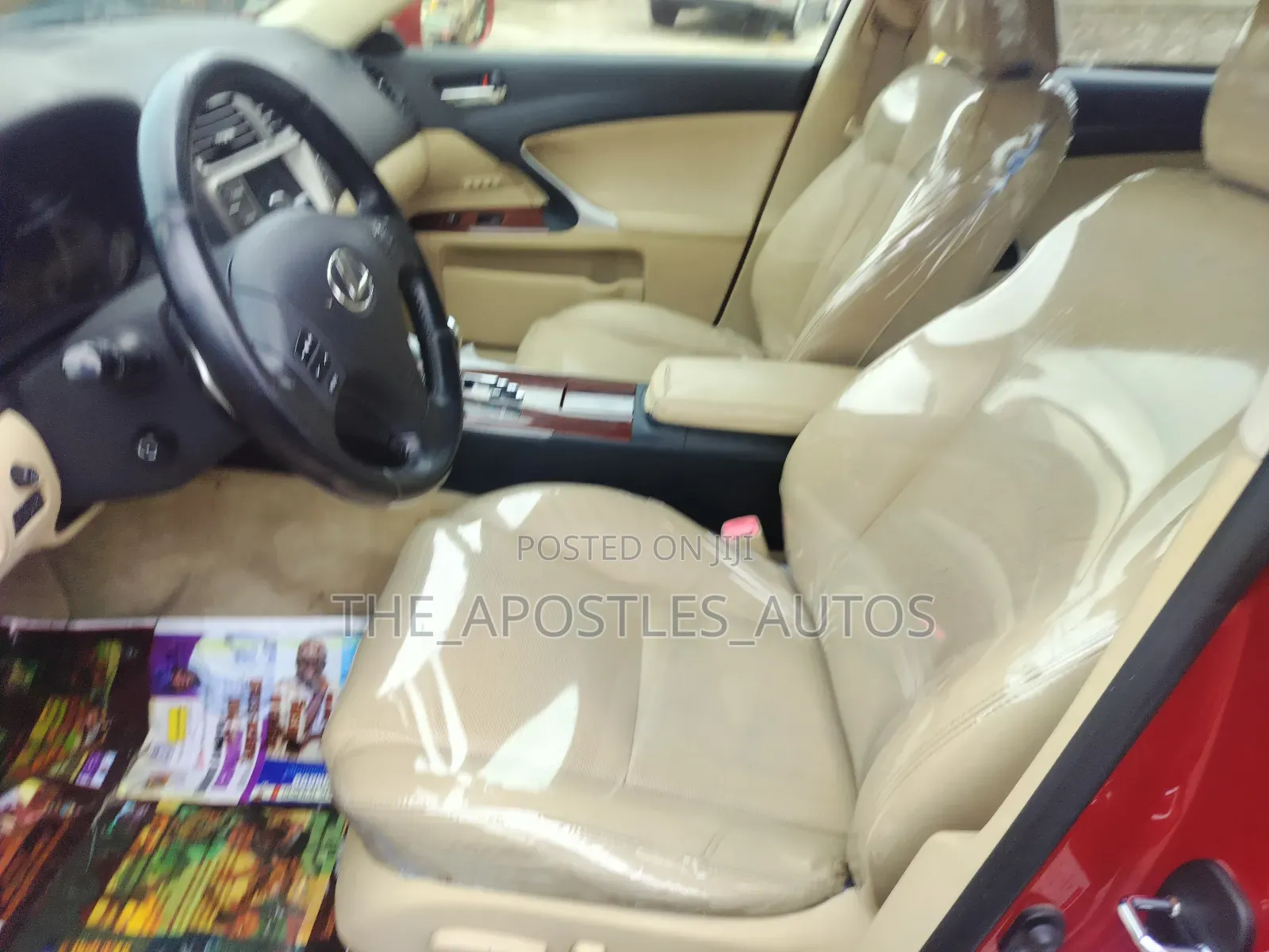 Lexus IS 250 2008 Red