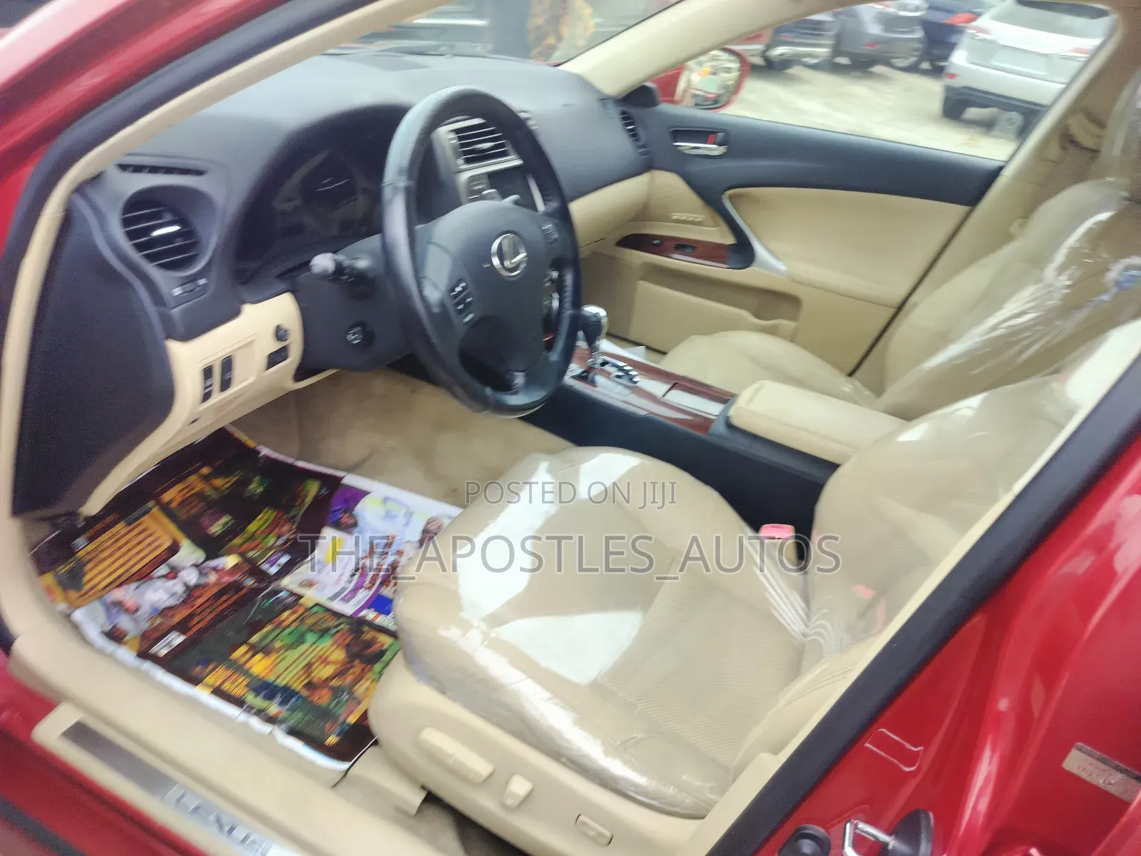 Lexus IS 250 2008 Red
