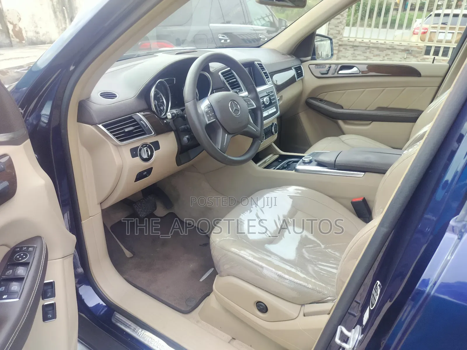 Mercedes-Benz GL-Class 2015 Blue