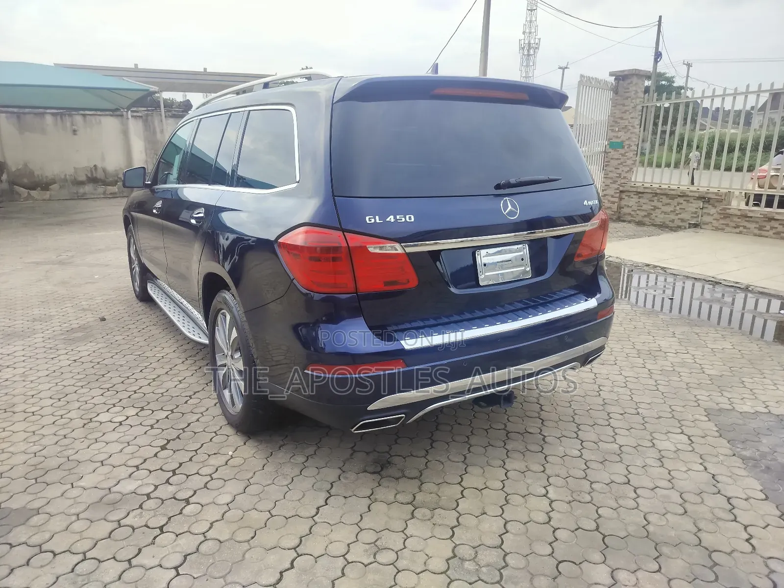 Mercedes-Benz GL-Class 2015 Blue