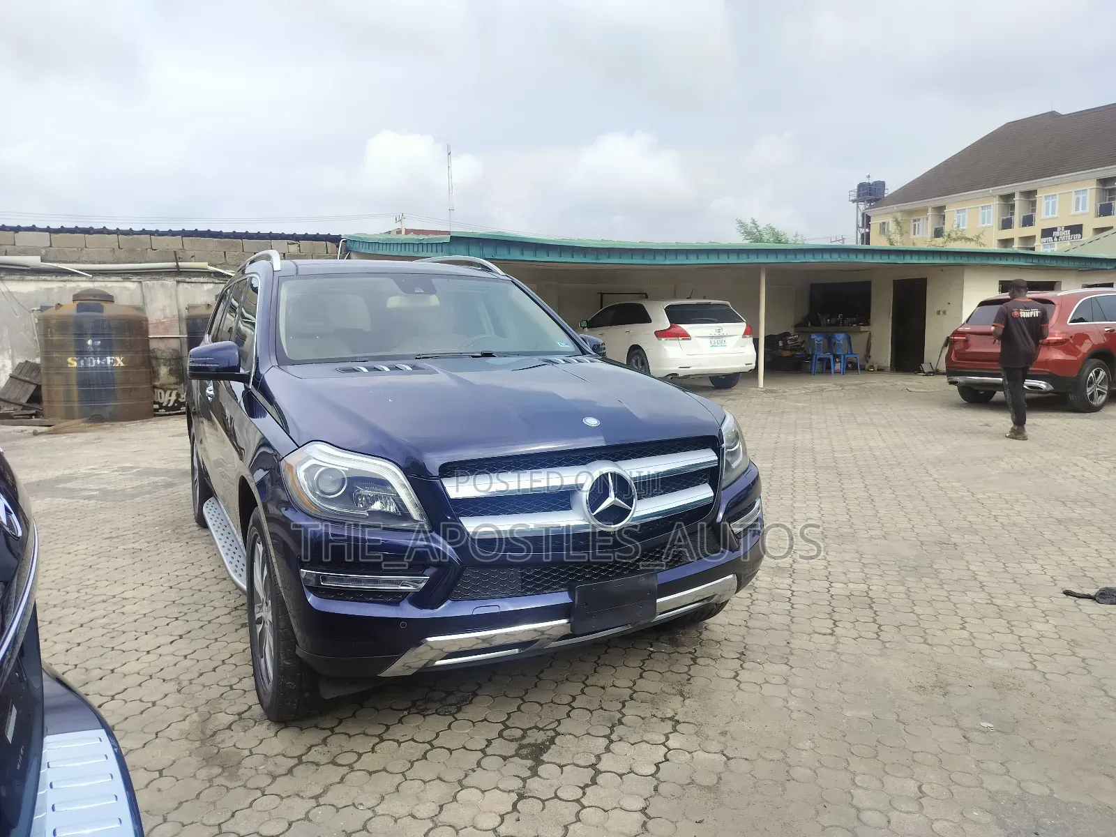 Mercedes-Benz GL-Class 2015 Blue