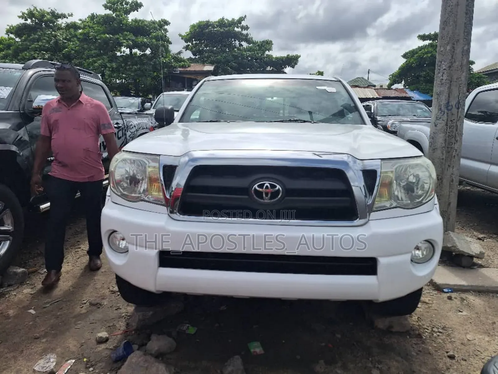 Toyota Tacoma 2015 White