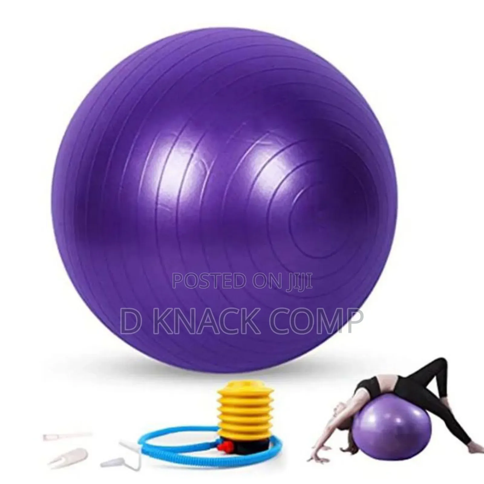 Gym Exercise Yoga Fitness Ball With Pump