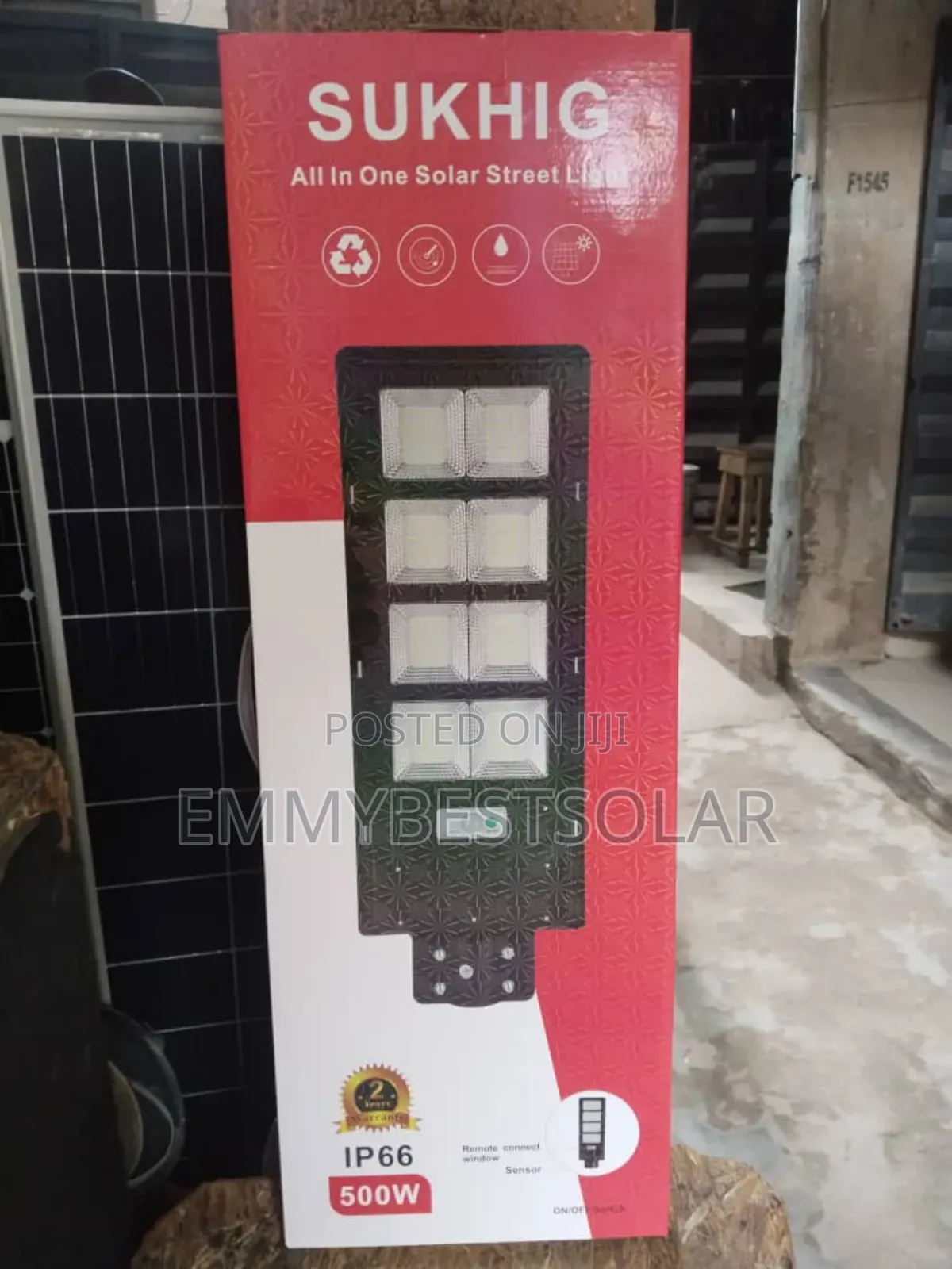 500w SUKHIG Solar Street Light