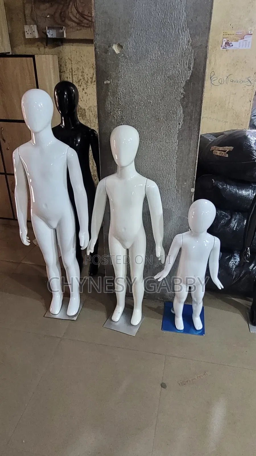 White Children Mannequins