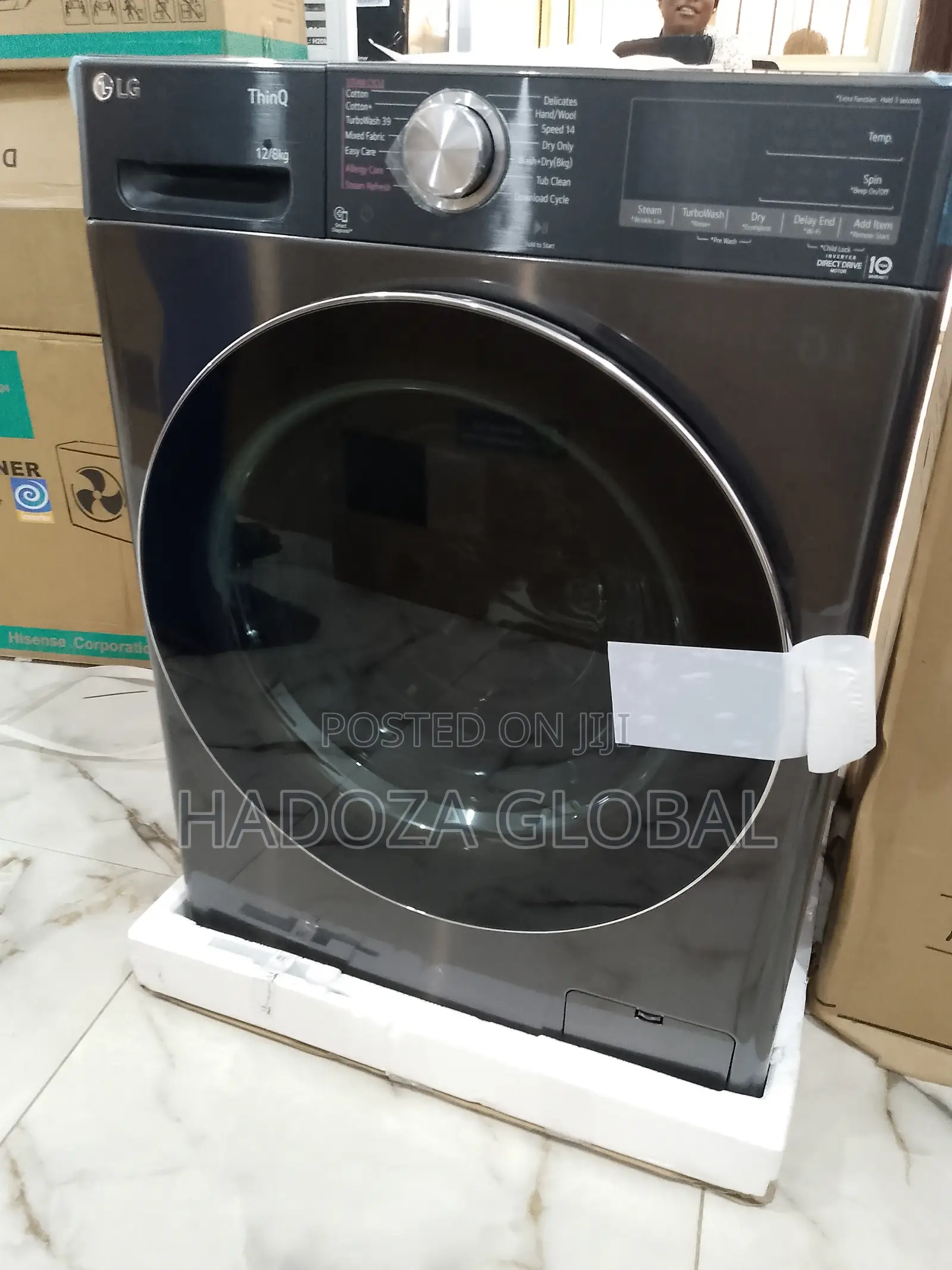 The Brand New Lg Washing Mmachine 12kgwash 8kg Dry(Frontload