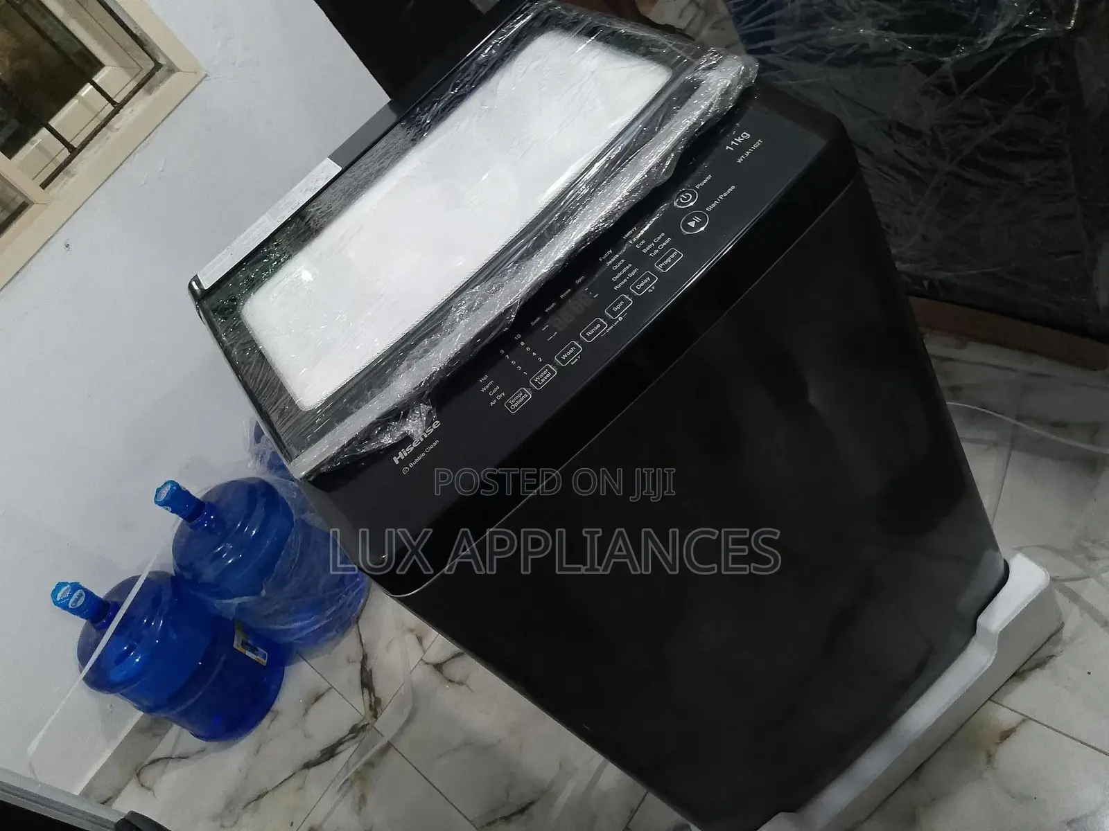 The New 100% Hisense Top Load Titanium Washing Machine