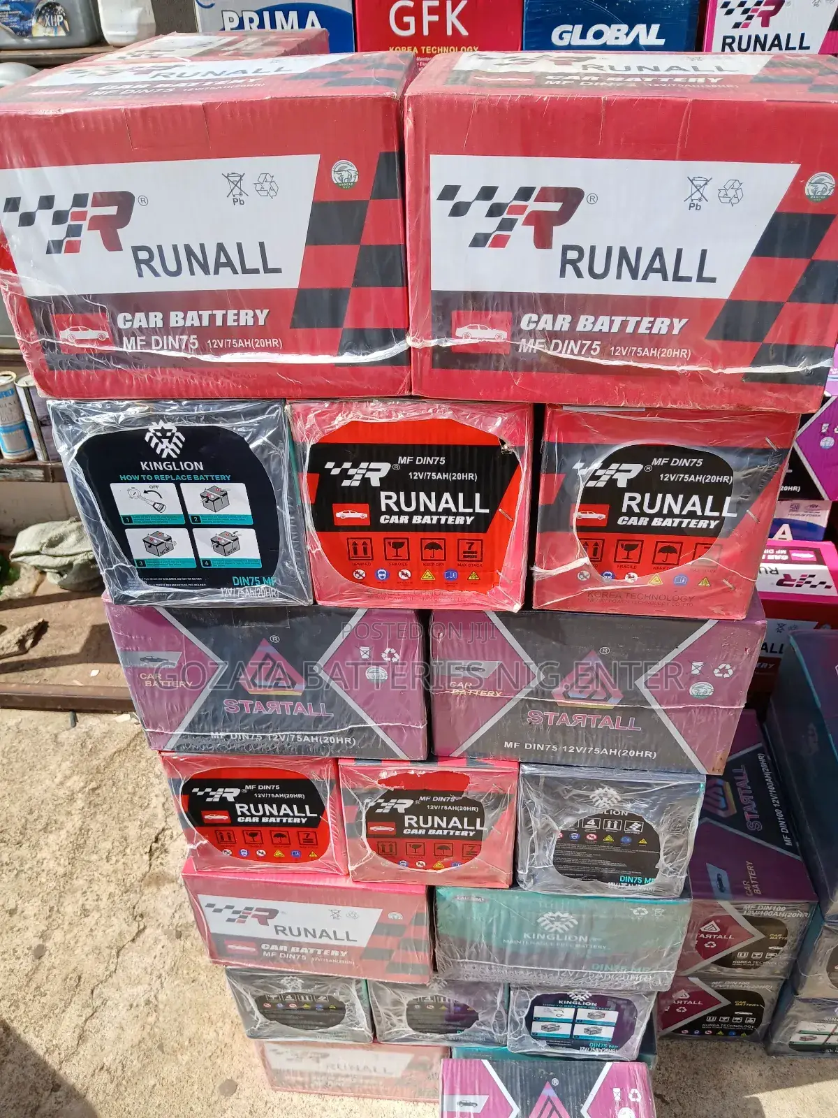 New Stock Car Battery