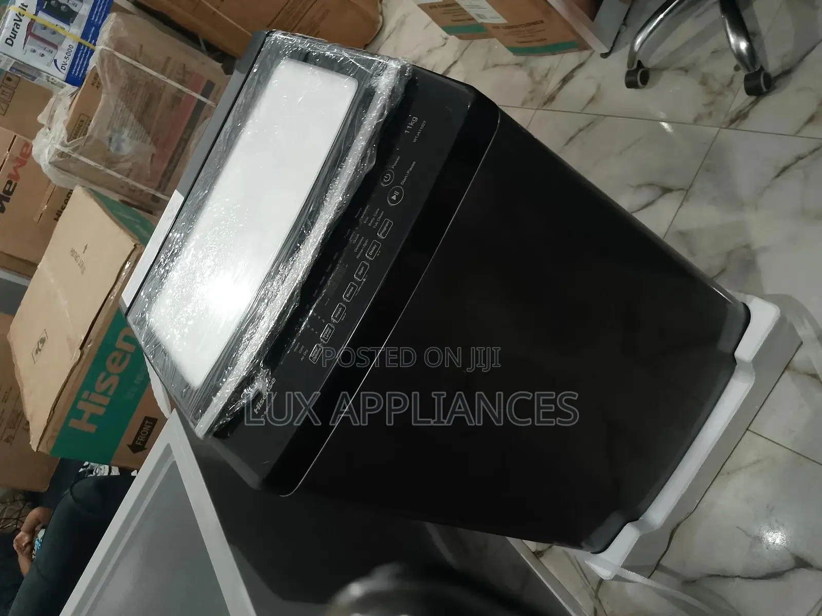 100% Quality Hisense Top Load Titanium Grey Washing Machine