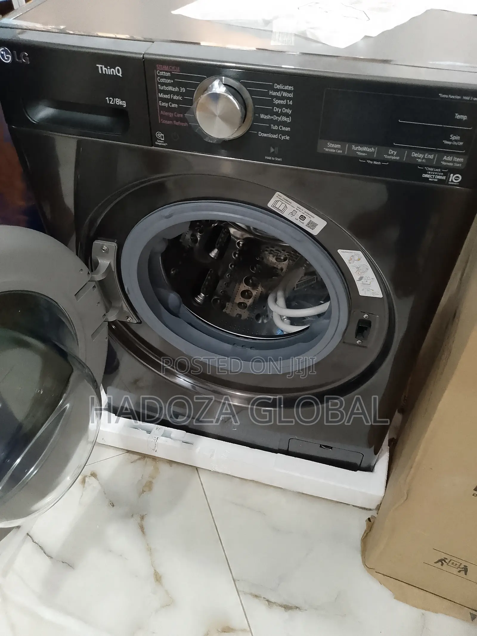 Top Selling LG Frontload Washing Machine 12kg