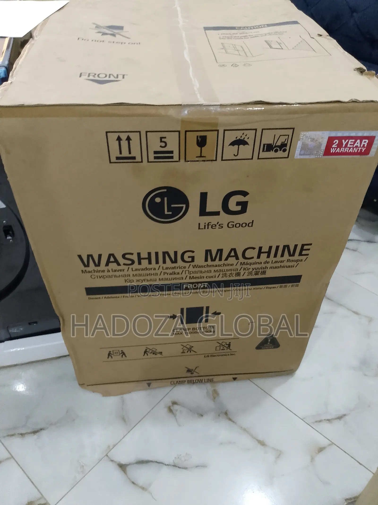 Top Selling LG 12kg Frontload Washing Machine F4V9BCP2EE