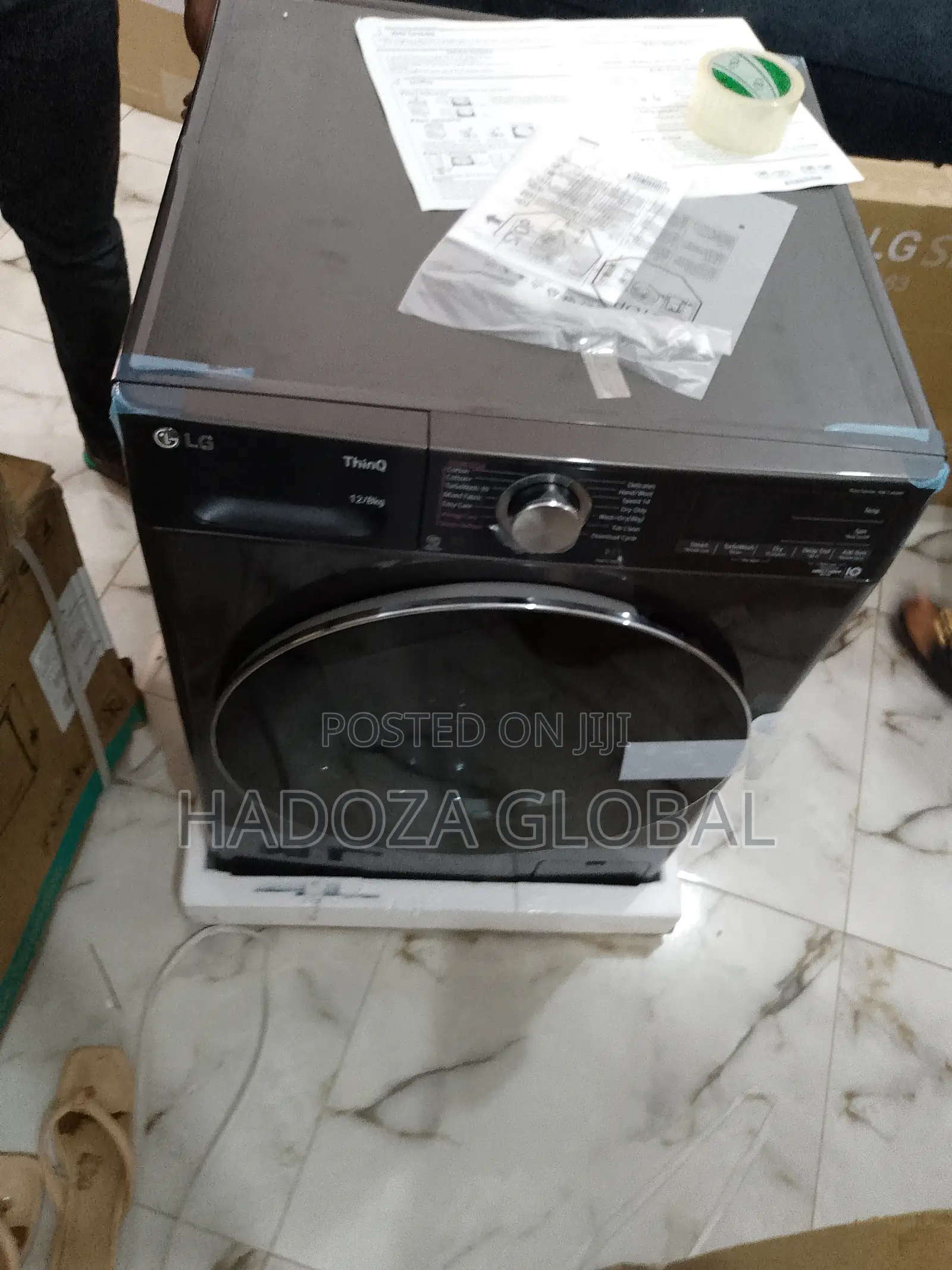 The LG Washing Machine 12kg Wash and 8dry Machine