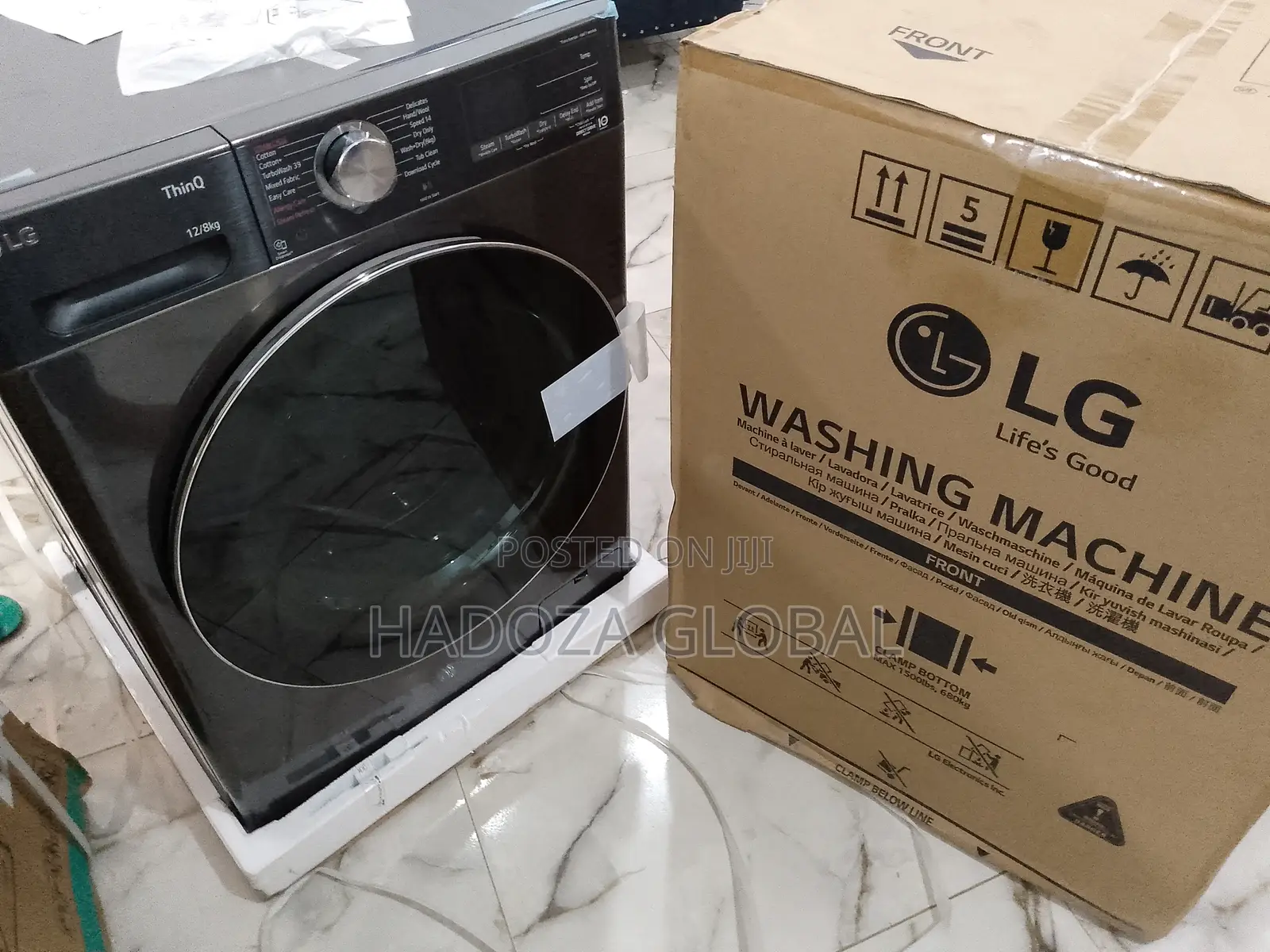 The Brand New Quality LG Frontload Washing Machine 12kg