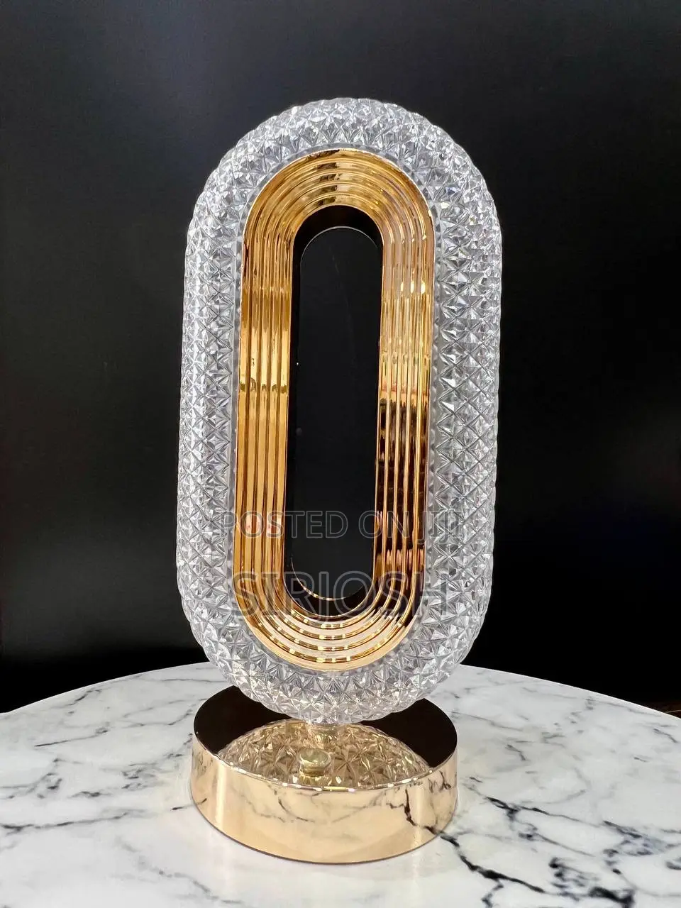 Luxury Diamond Crystal Rechargeable Light Decor