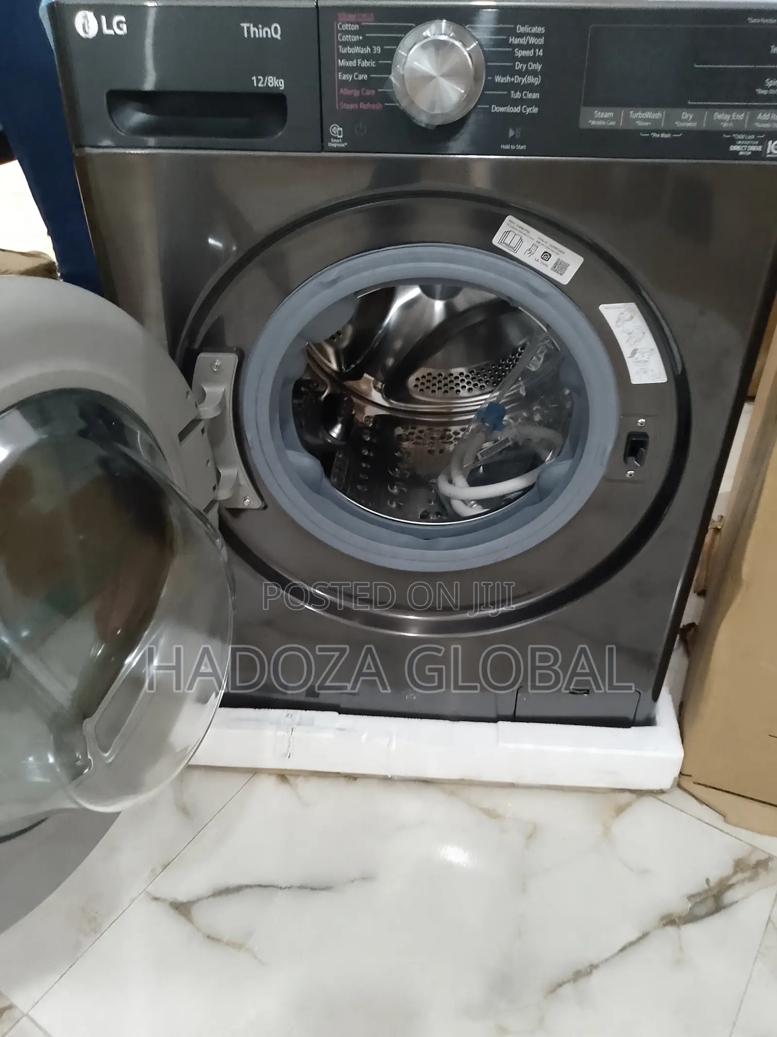 The Best F4V9BCP2EE LG Frontload Washing Machine 12kg