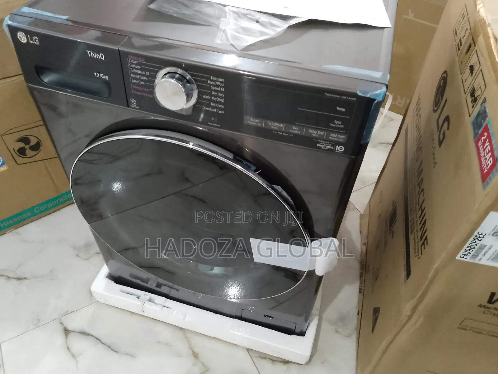 LG Wash and Dry Machine 12kg Available Now(New)